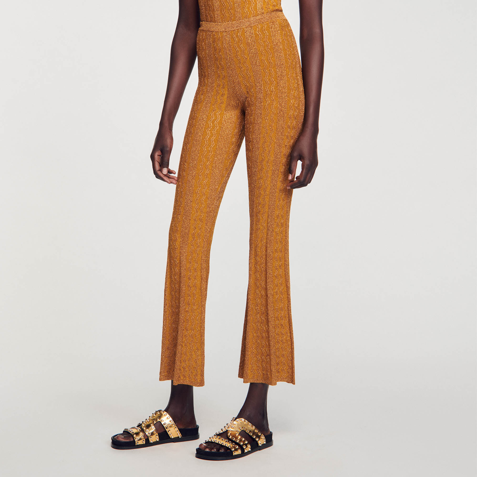 Sandro shop gold pants