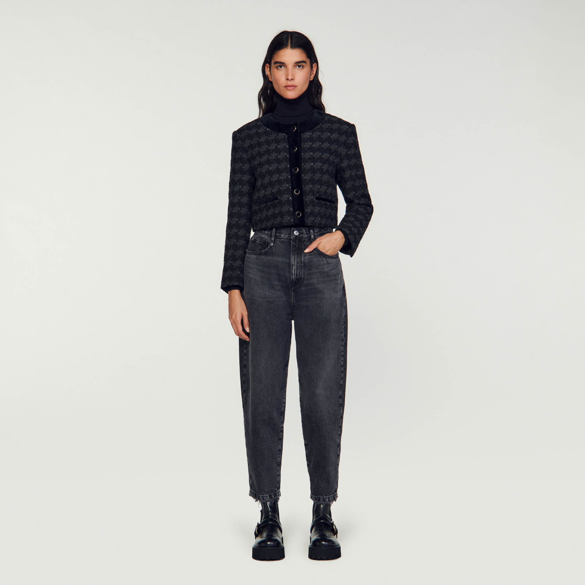 Short sweater jackets sale