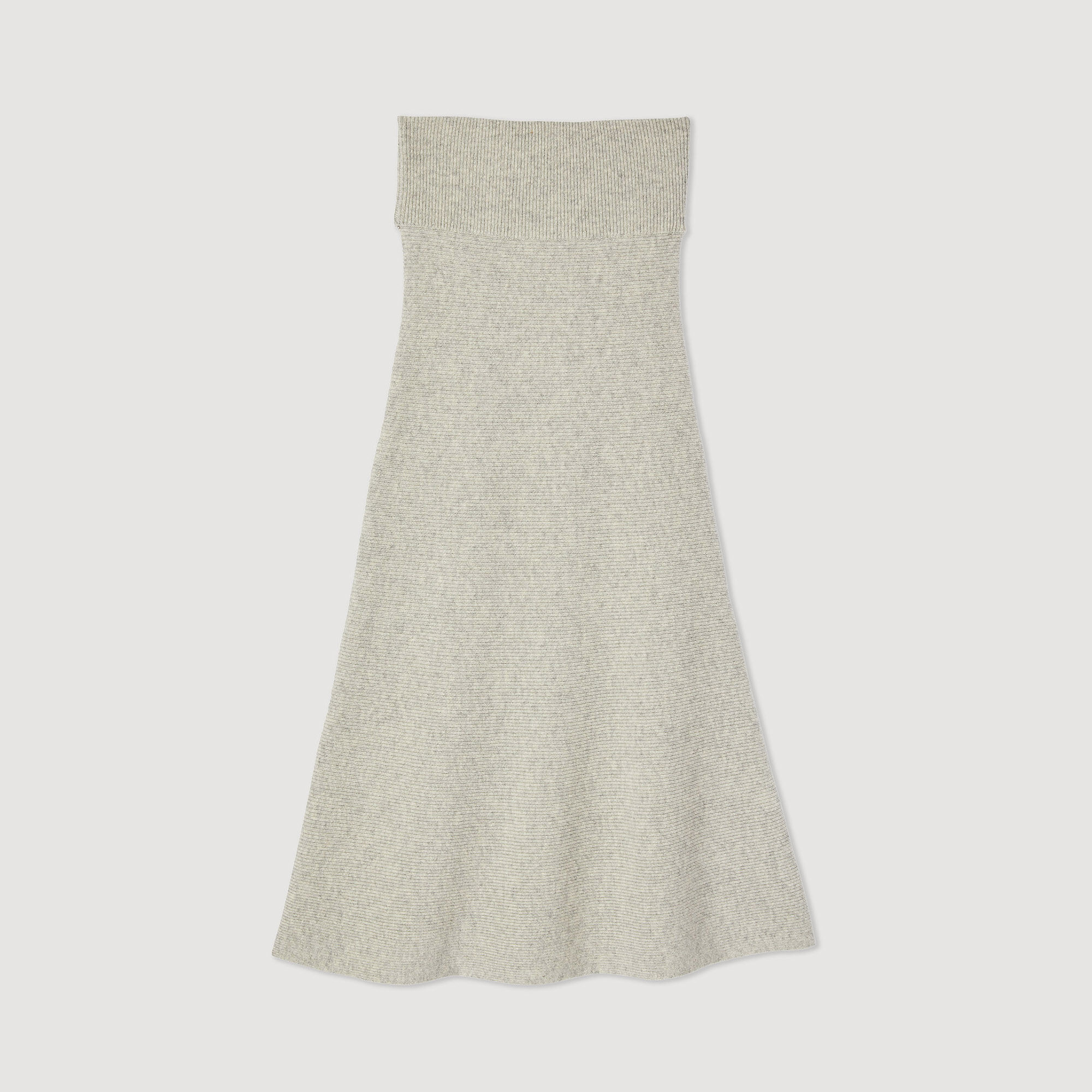 Long flared skirt