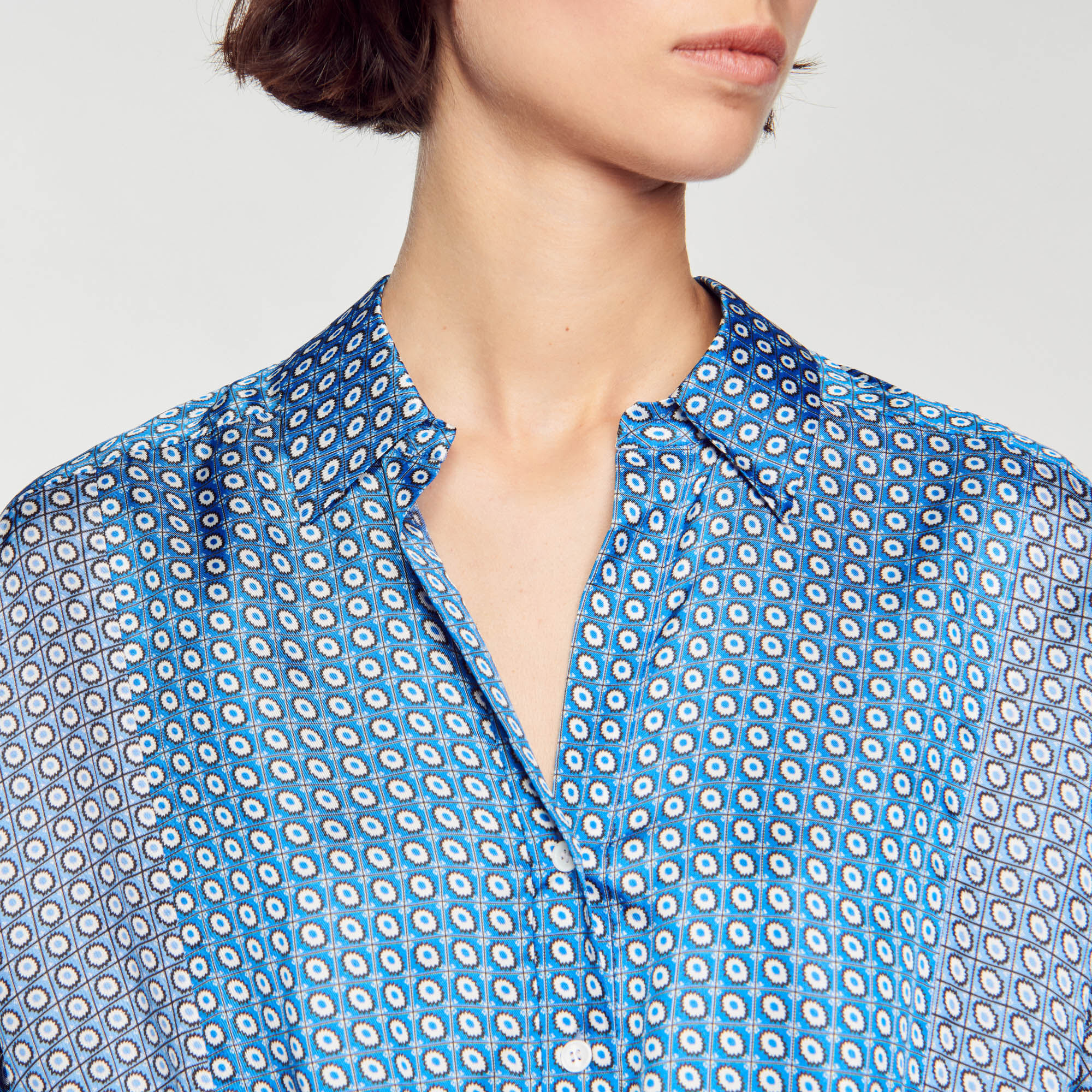 Sandro paris top blouse