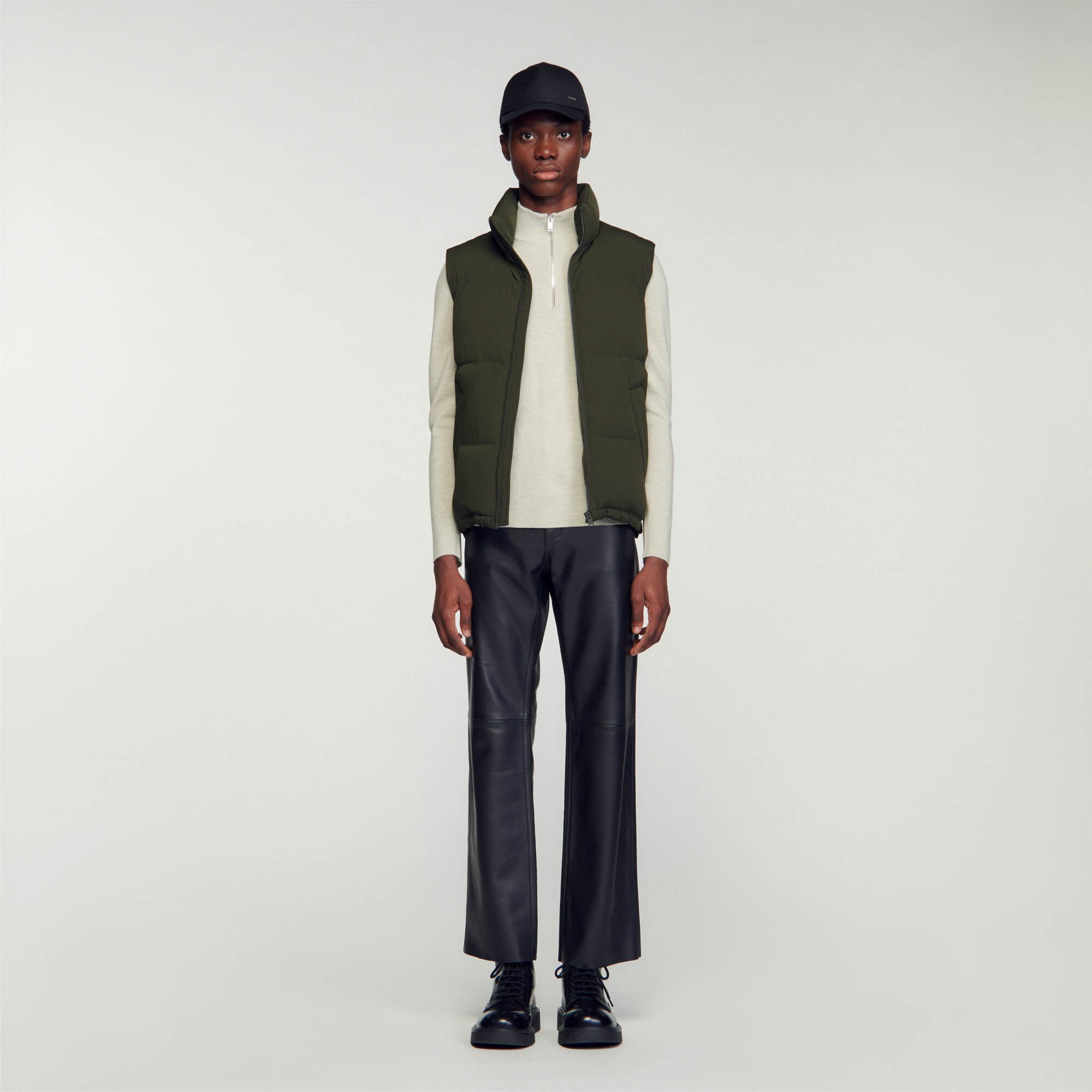 Mens puffer jacket sleeveless cheap