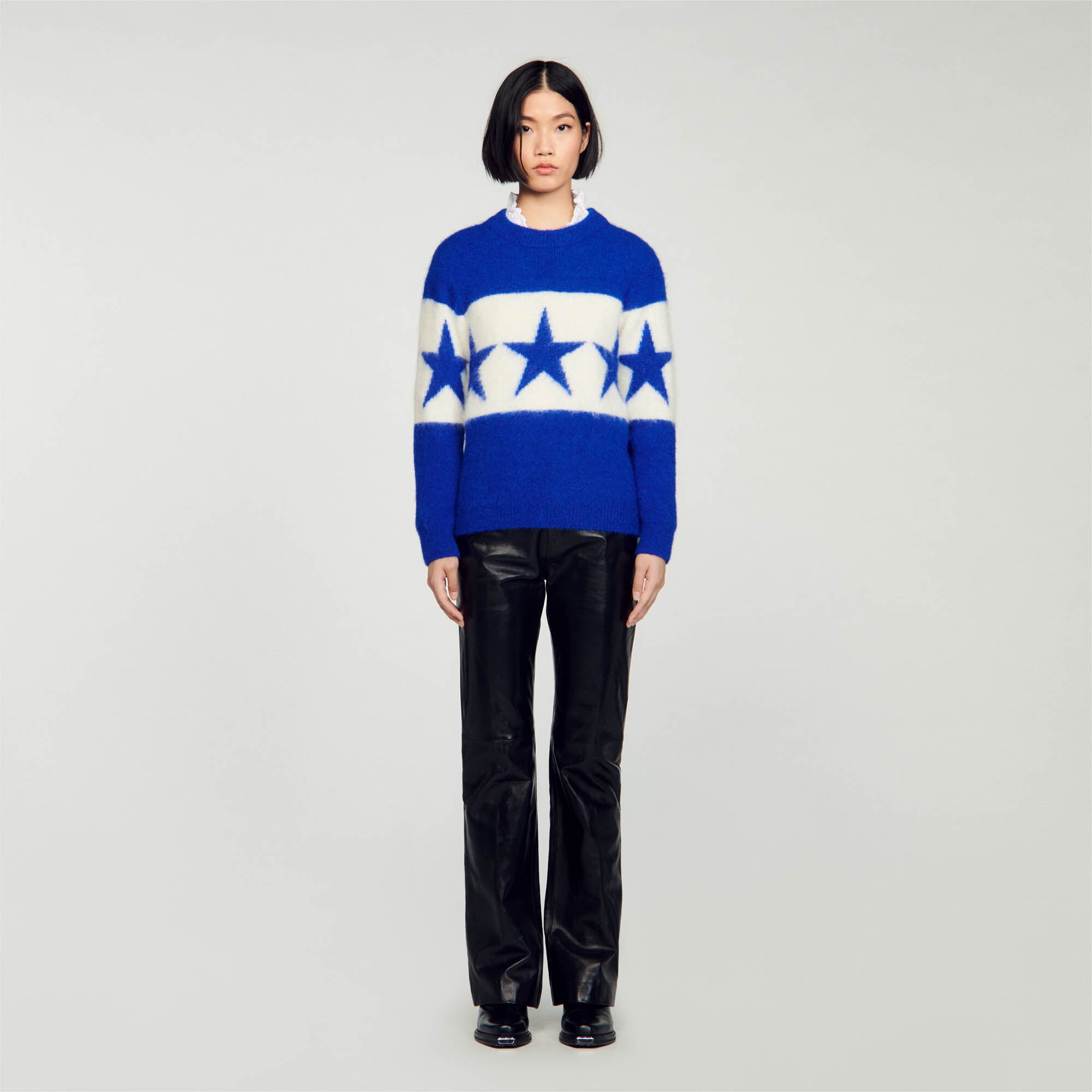 Star on sale knit jumper