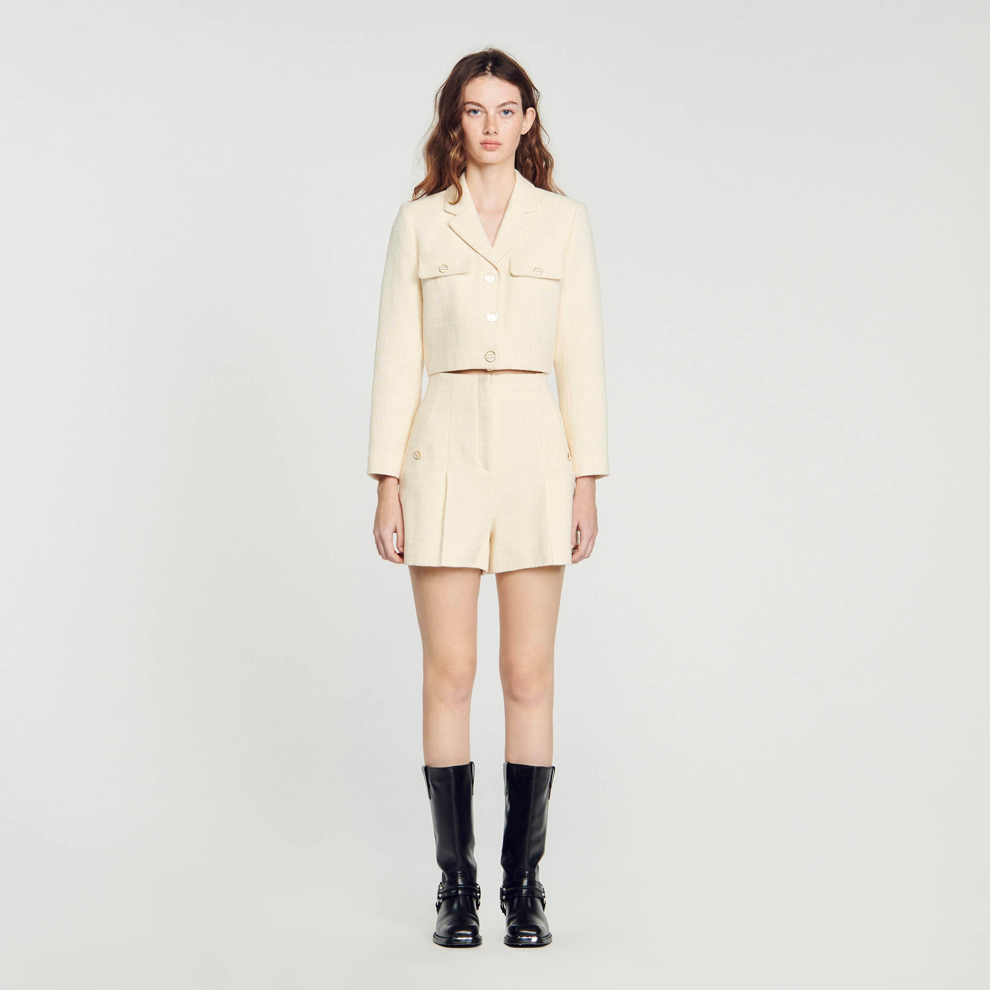 High waisted discount shorts with blazer