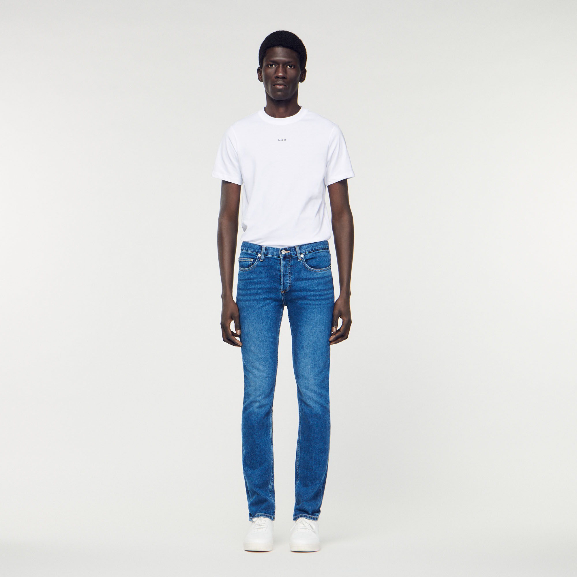 Waterless slim fit jeans