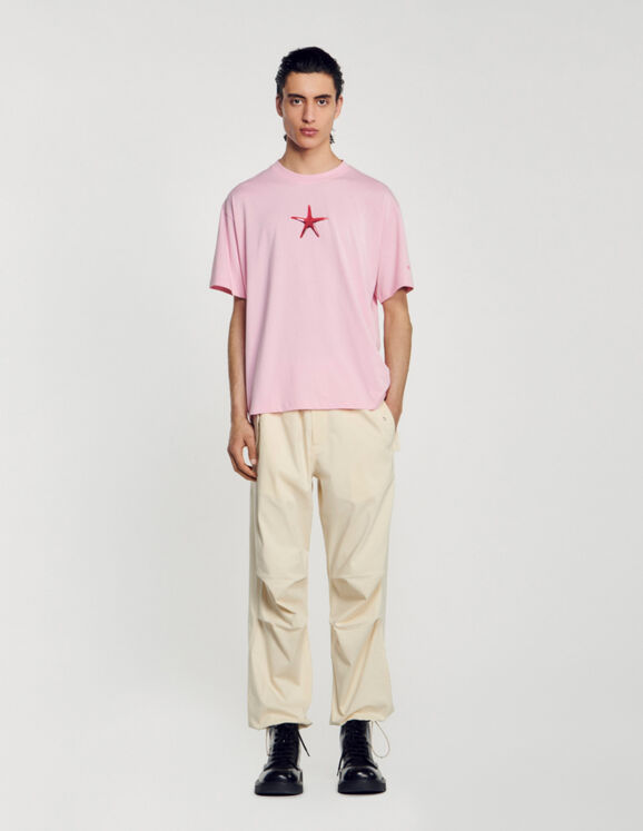 Starfish T-shirt Pink Homme