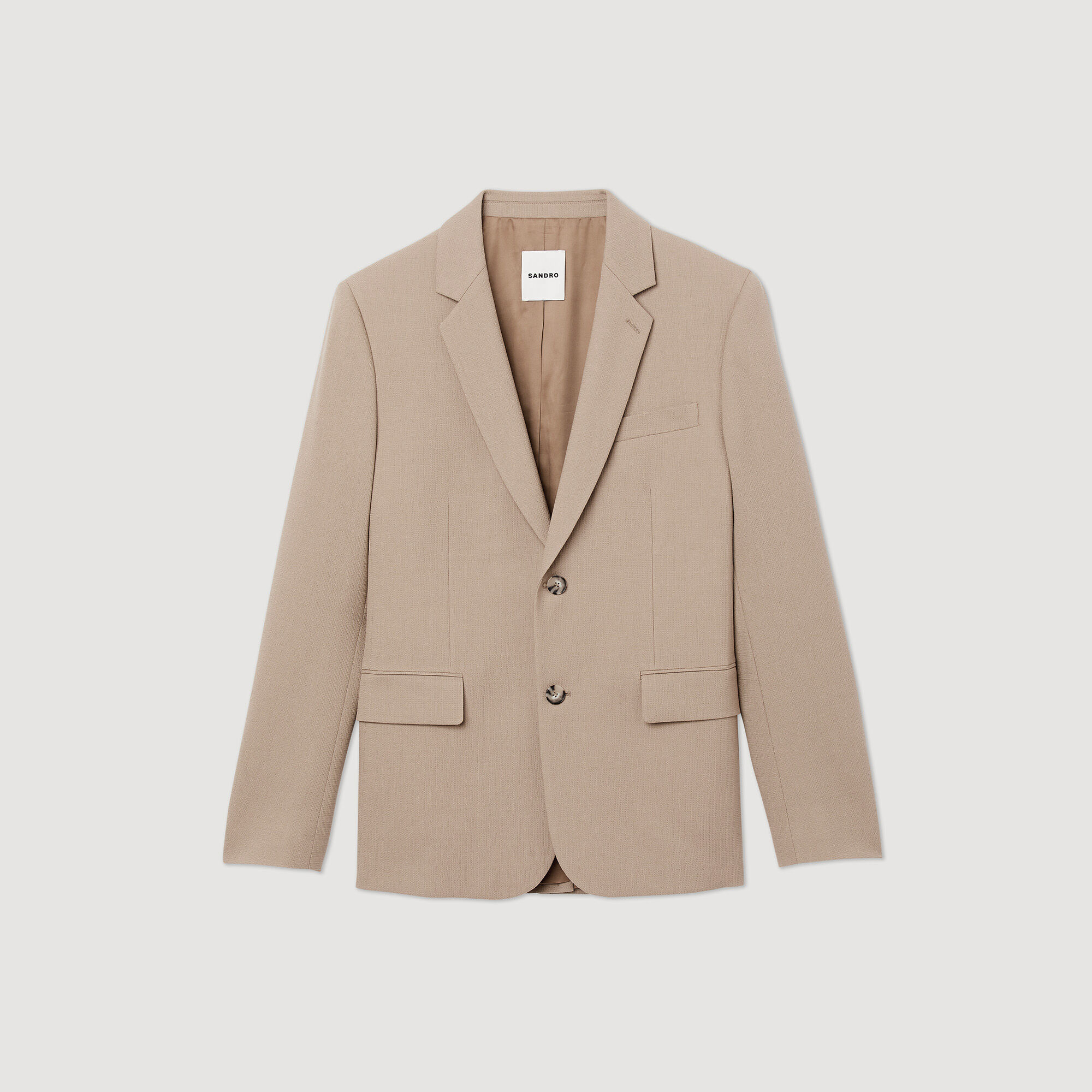 Wool suit jacket SHPVE00764 Suits Tuxedos Sandro Paris