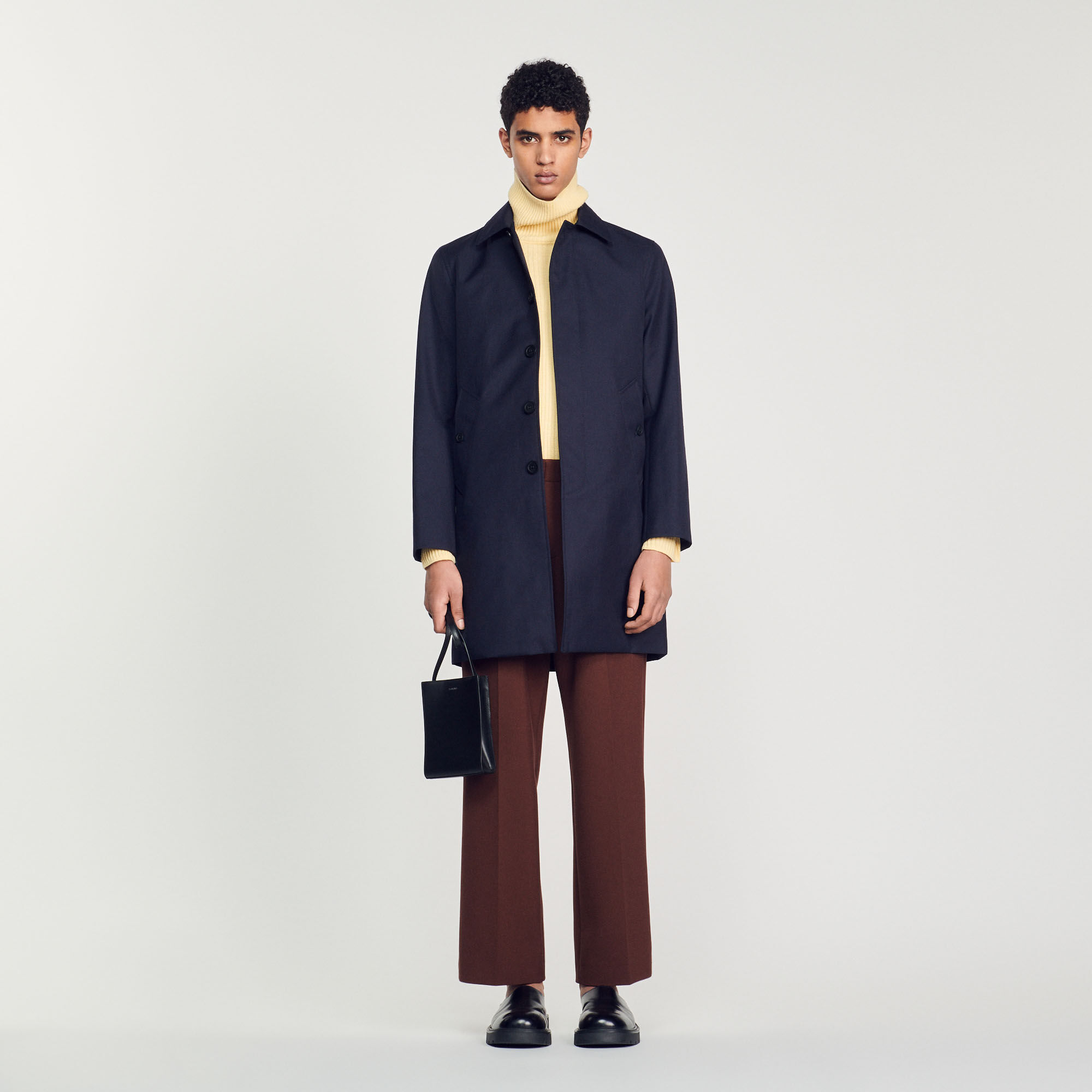 Mens waterproof online trench coat uk