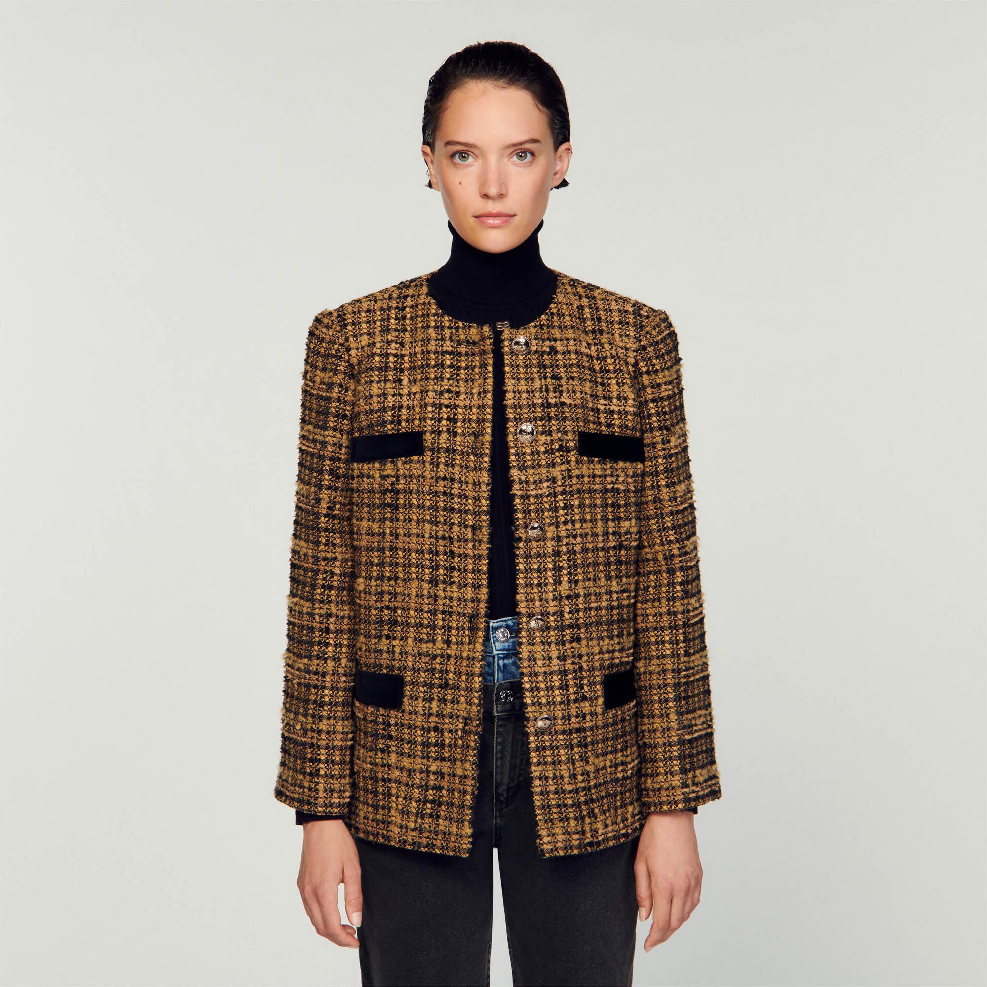 Tweed anorak sales