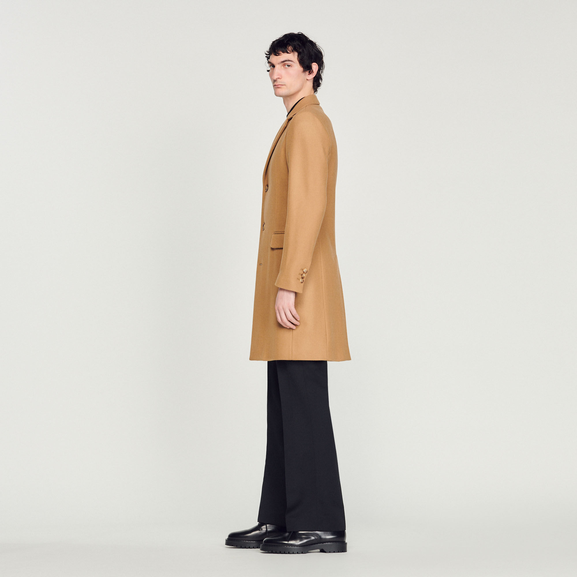 Cashmere beige hotsell coat