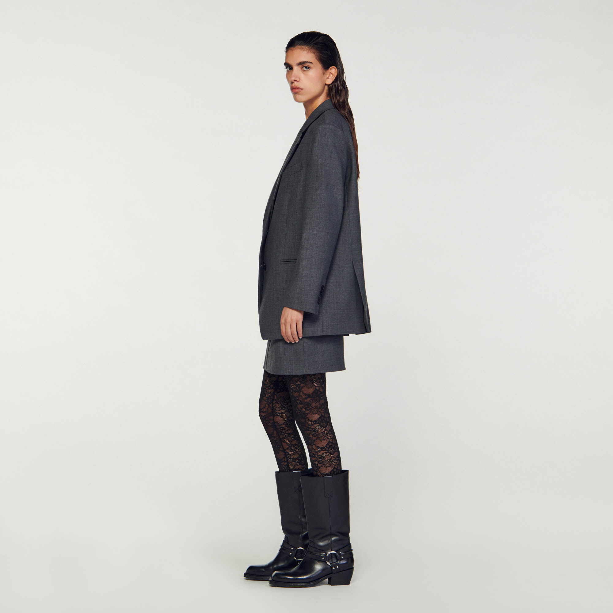 Oversized suit jacket SFPVE00840 Blazers Jackets Sandro Paris