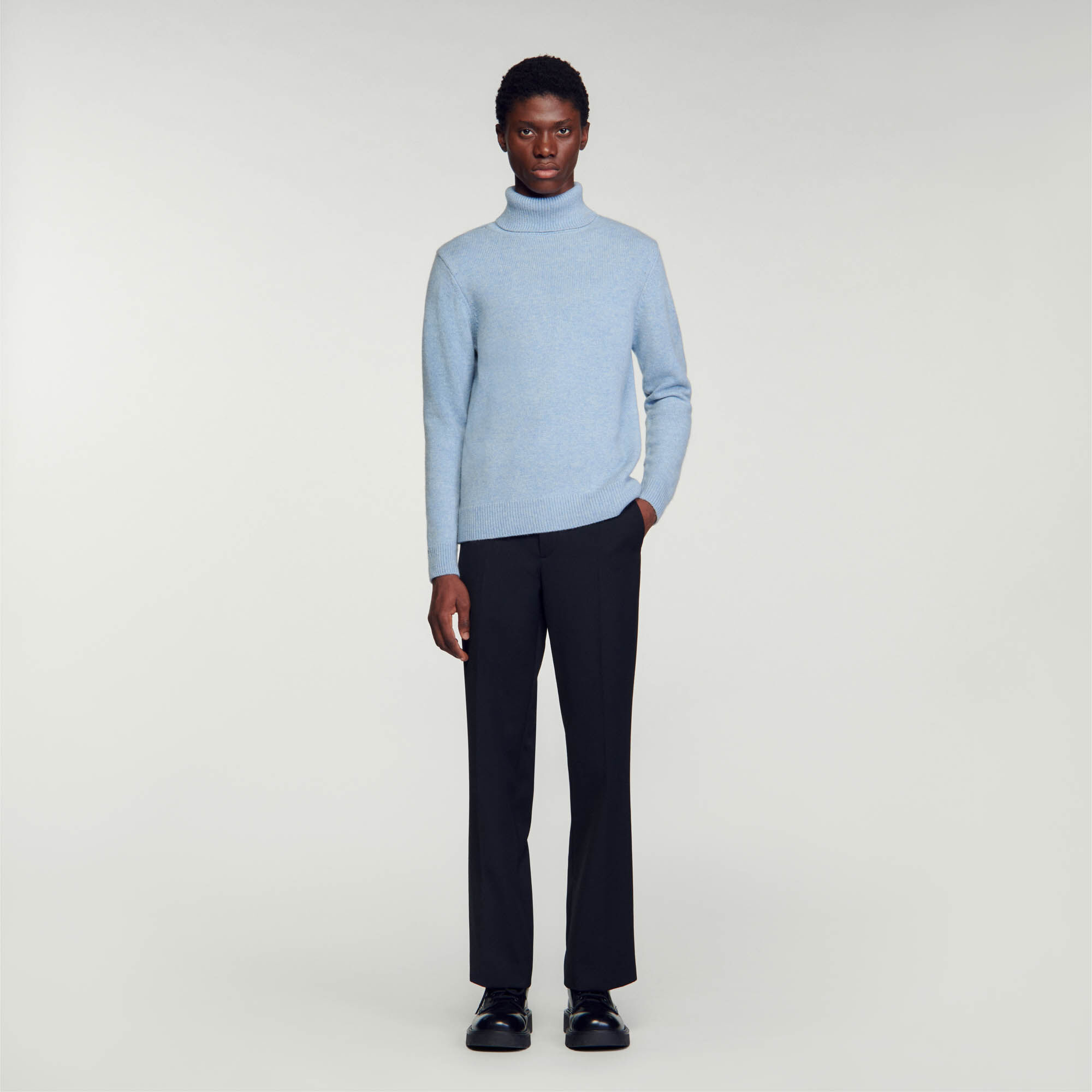 Wool and cashmere turtleneck jumper SHPTR00516 Jumpers