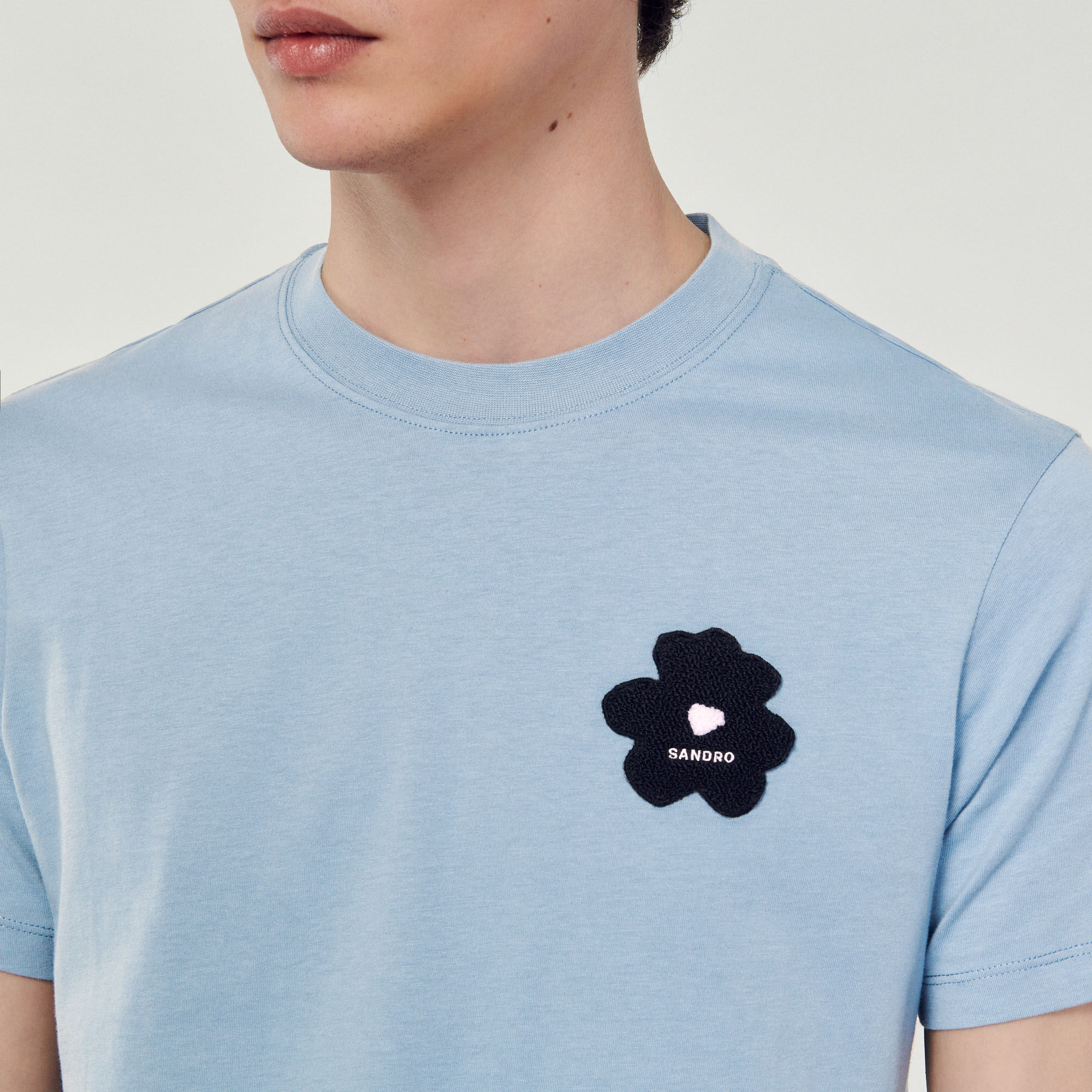 Sandro homme t shirt outlet