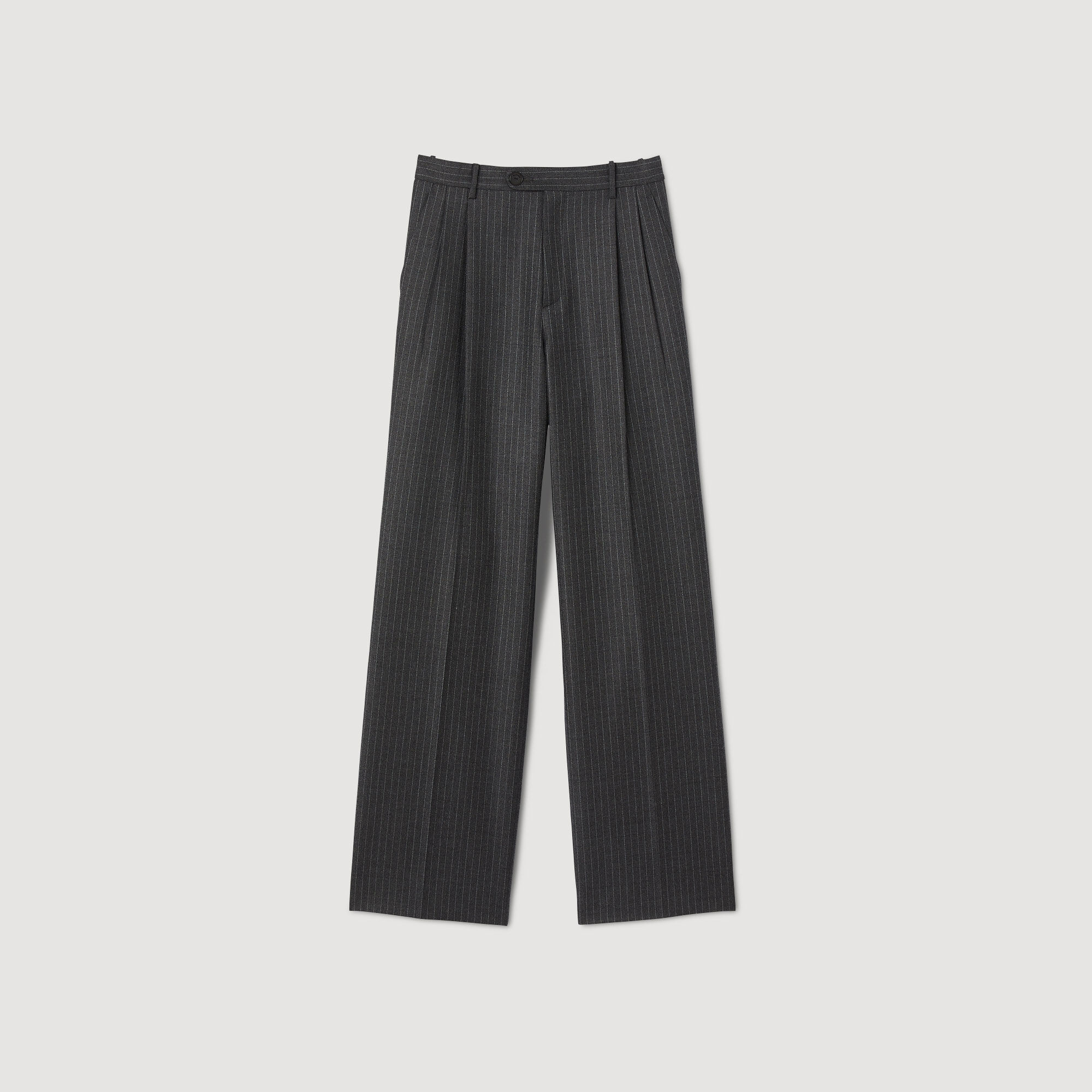 Wool trousers SFPPA01301 Pants Sandro Paris