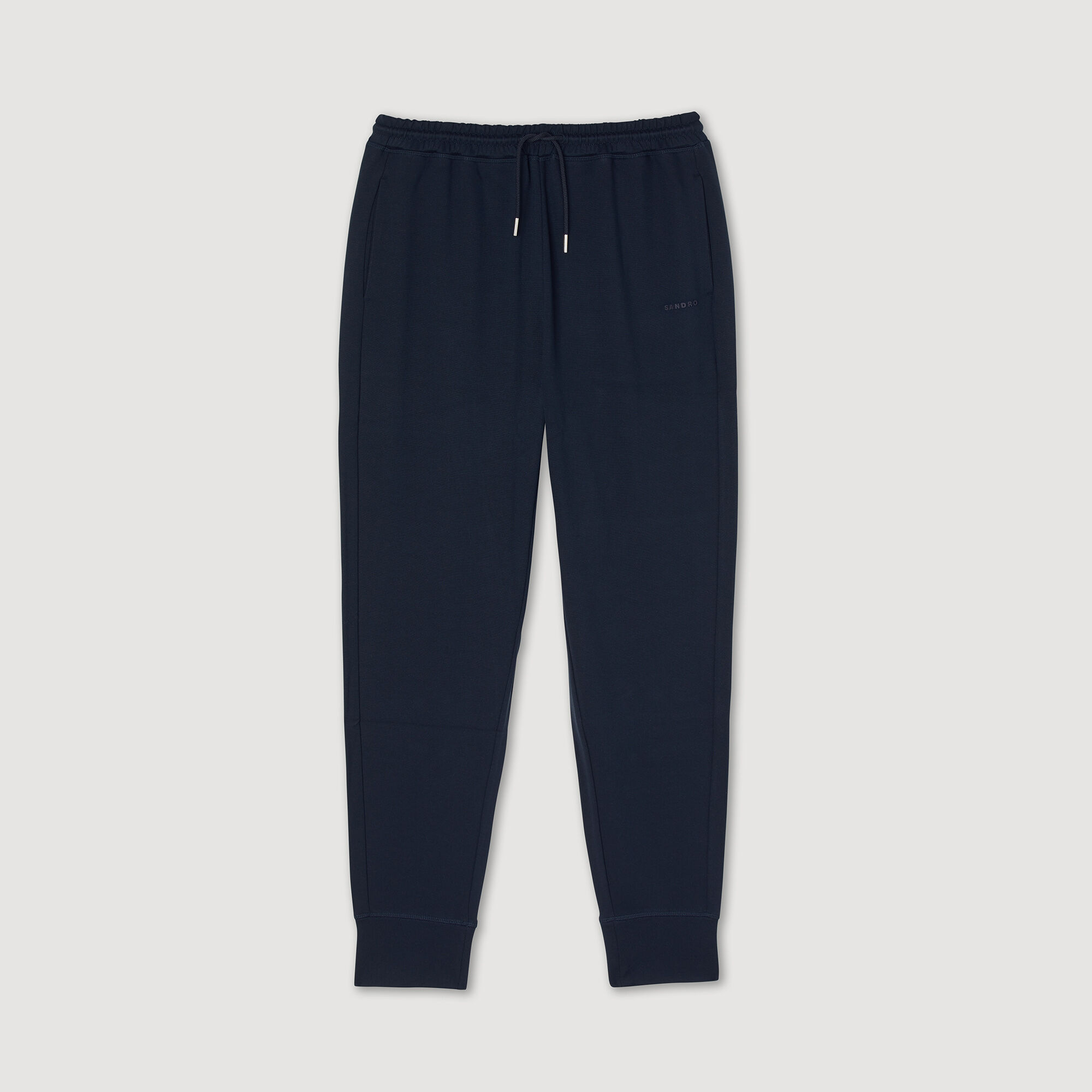 Knitted jogging bottoms SHPJO00066 Navy Blue Sweatshirts