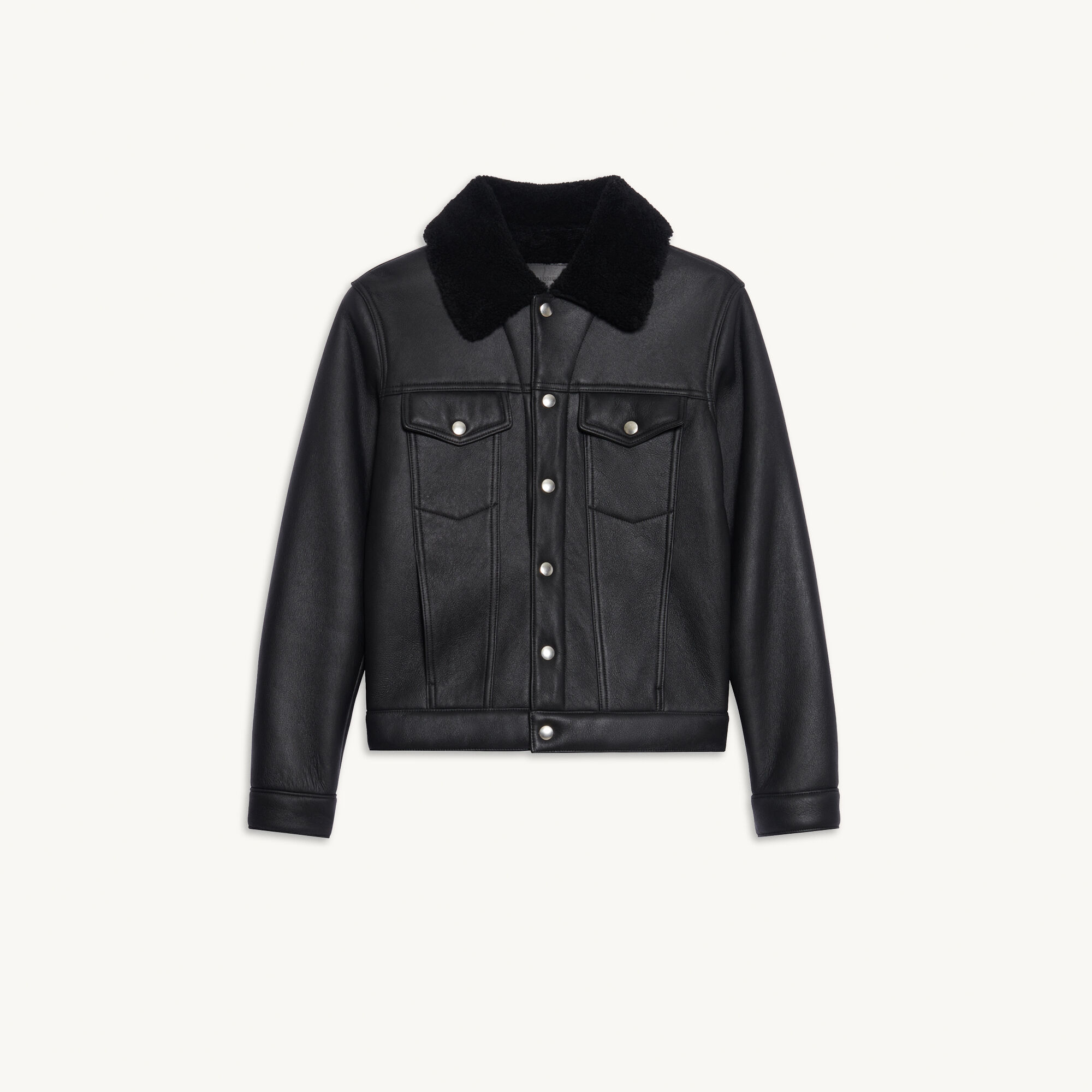 Sandro new arrivals trucker jacket