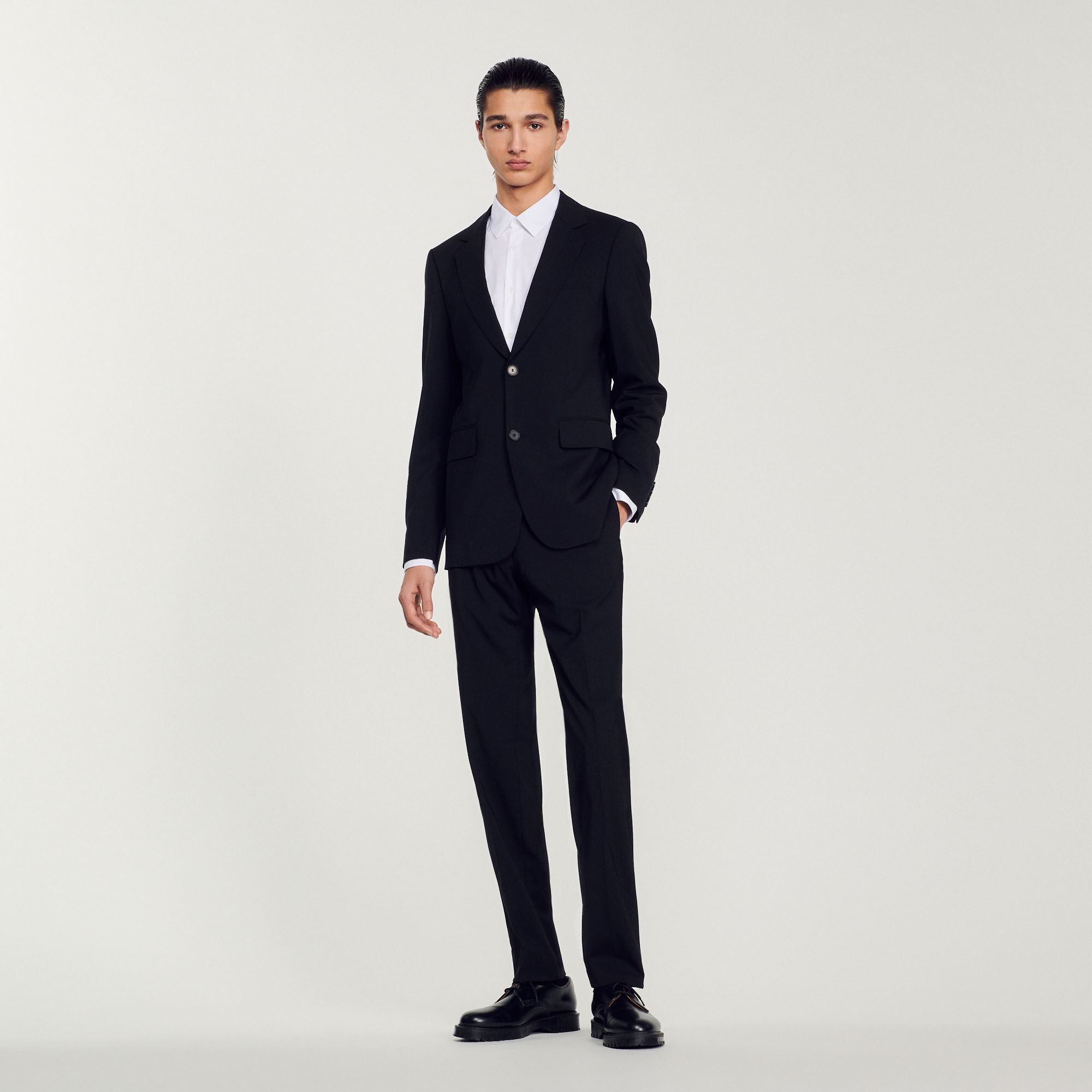 Virgin wool suit jacket