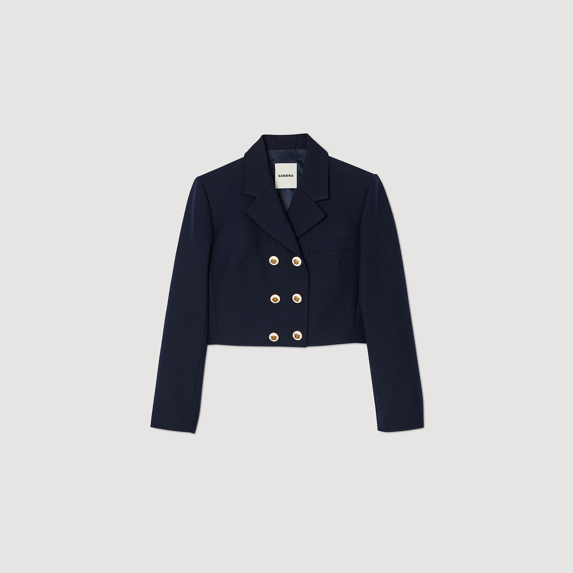 Short double breasted jacket SFPVE00946 Blazers Jackets