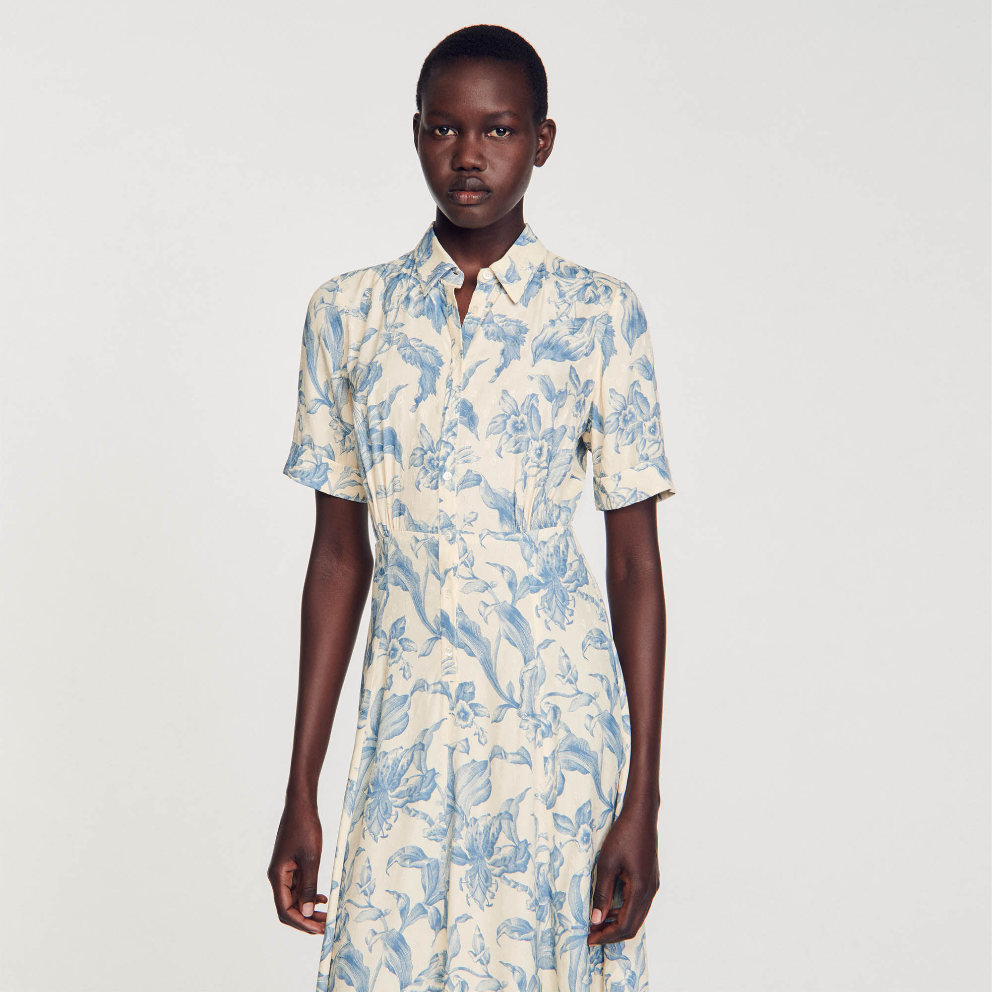 Sandro robe chemise discount