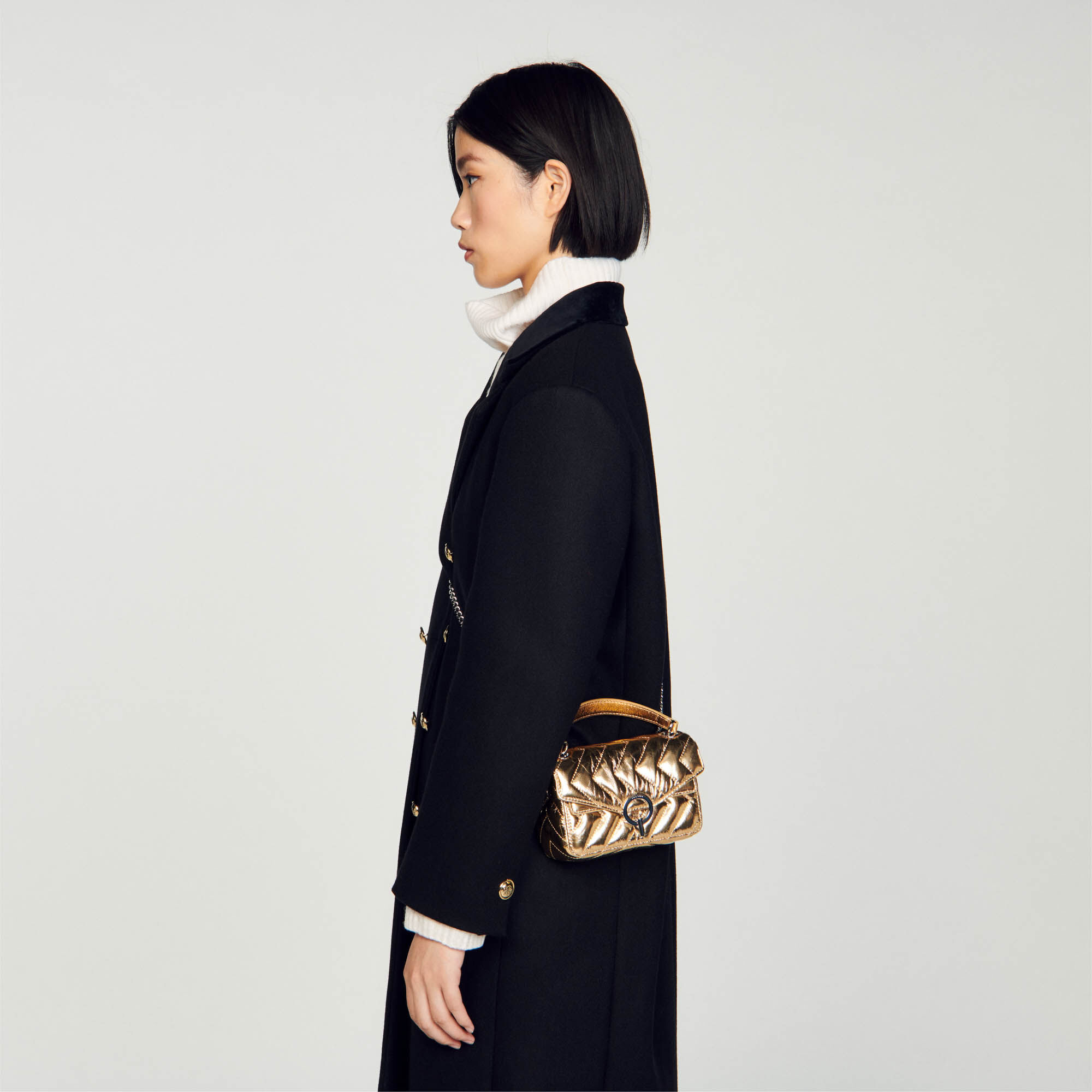 Metallic mini bag cheap