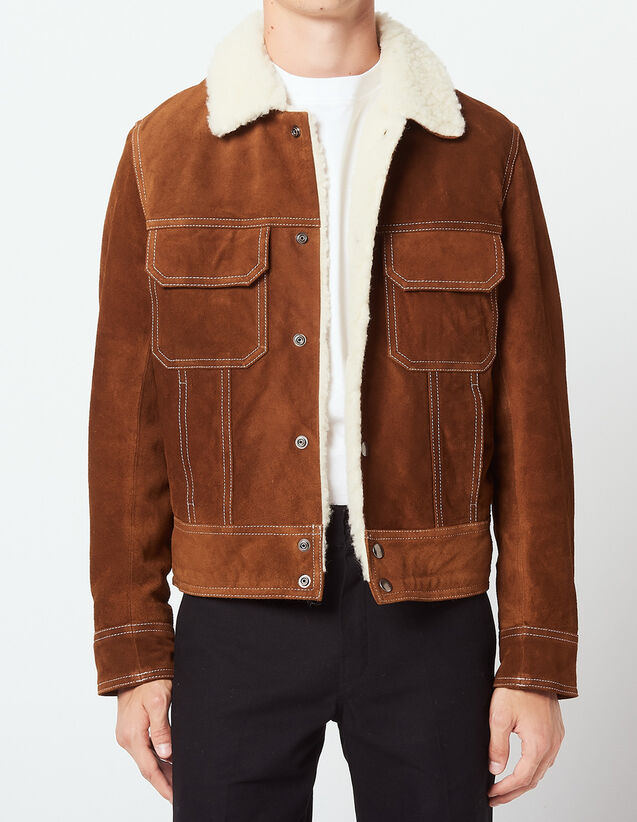 Leather Jackets for Man - Discover Sandro Paris Leather Jackets
