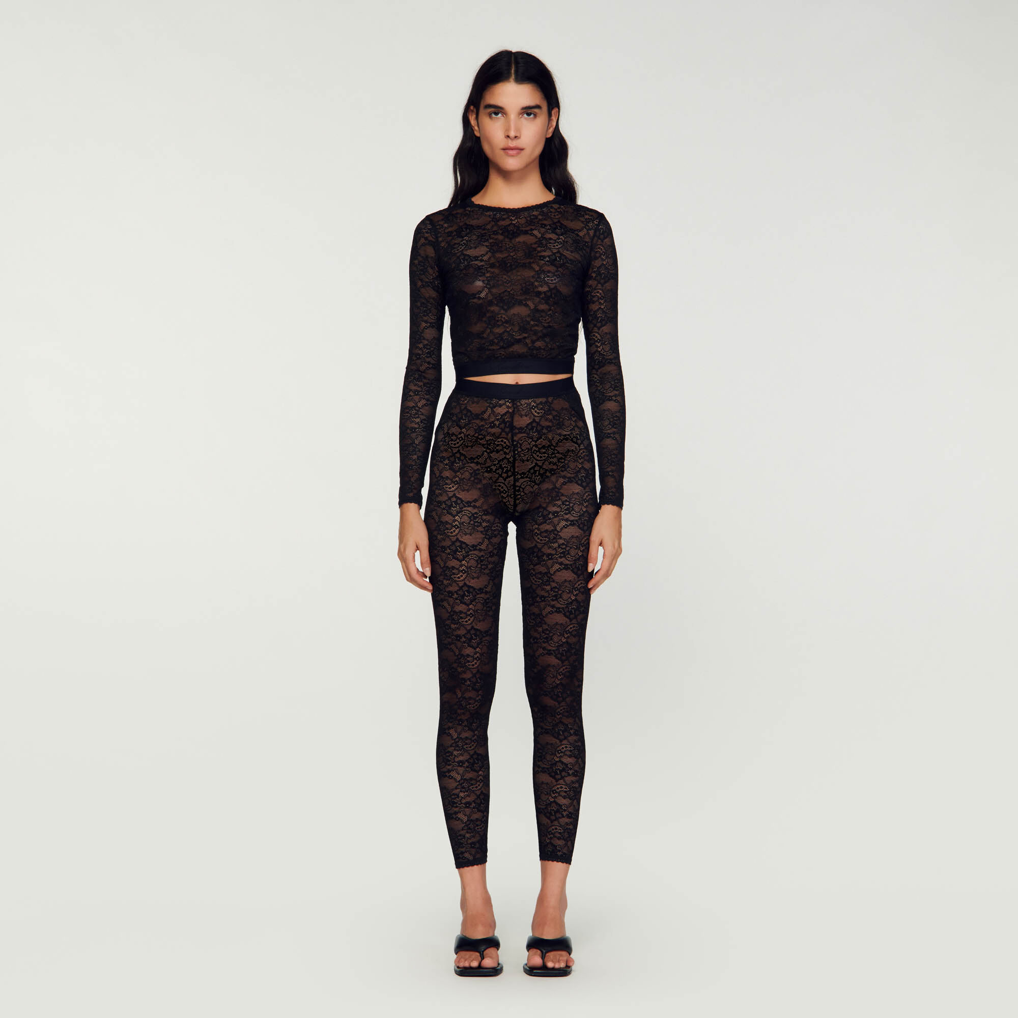 Lace leggings