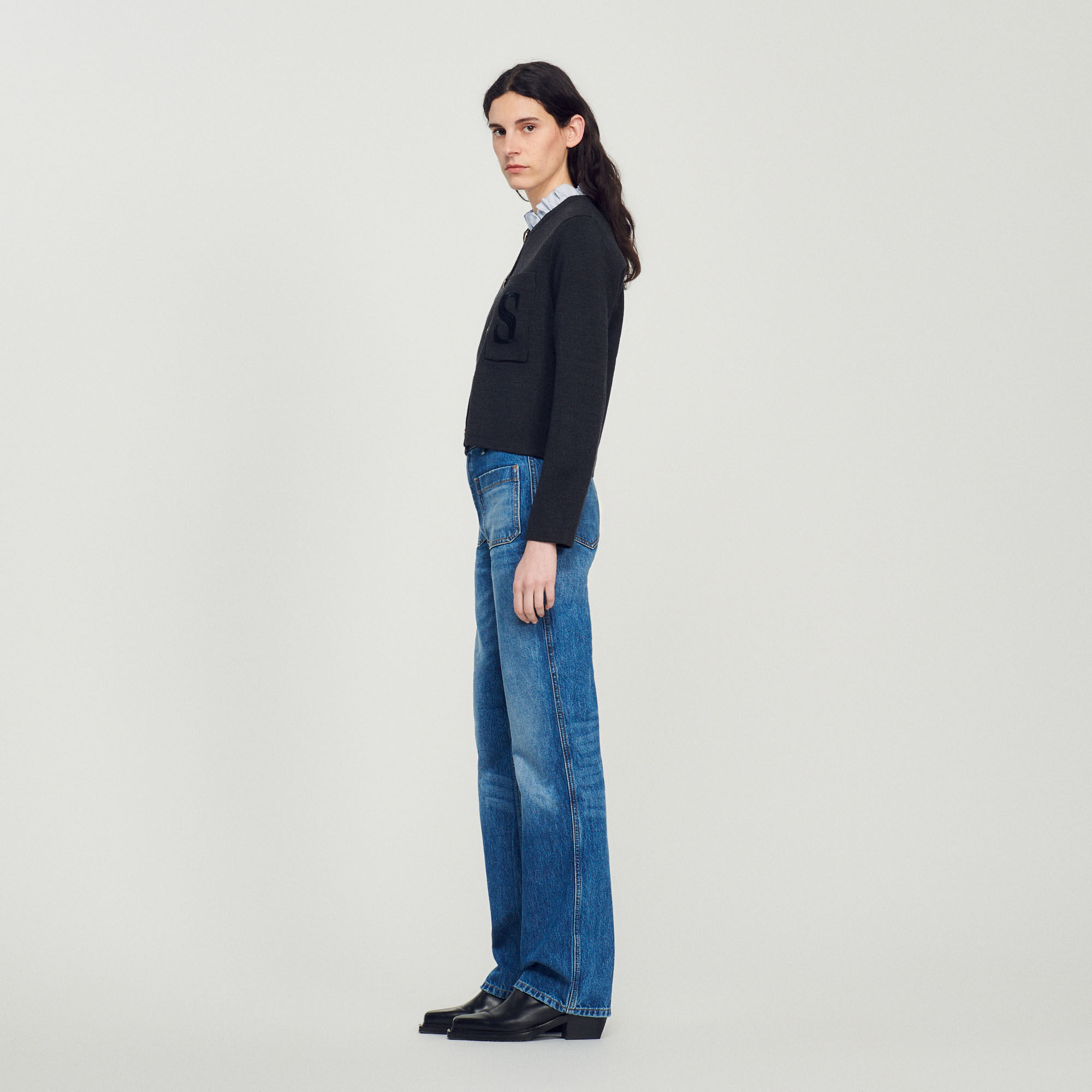 Cardigan sandro on sale
