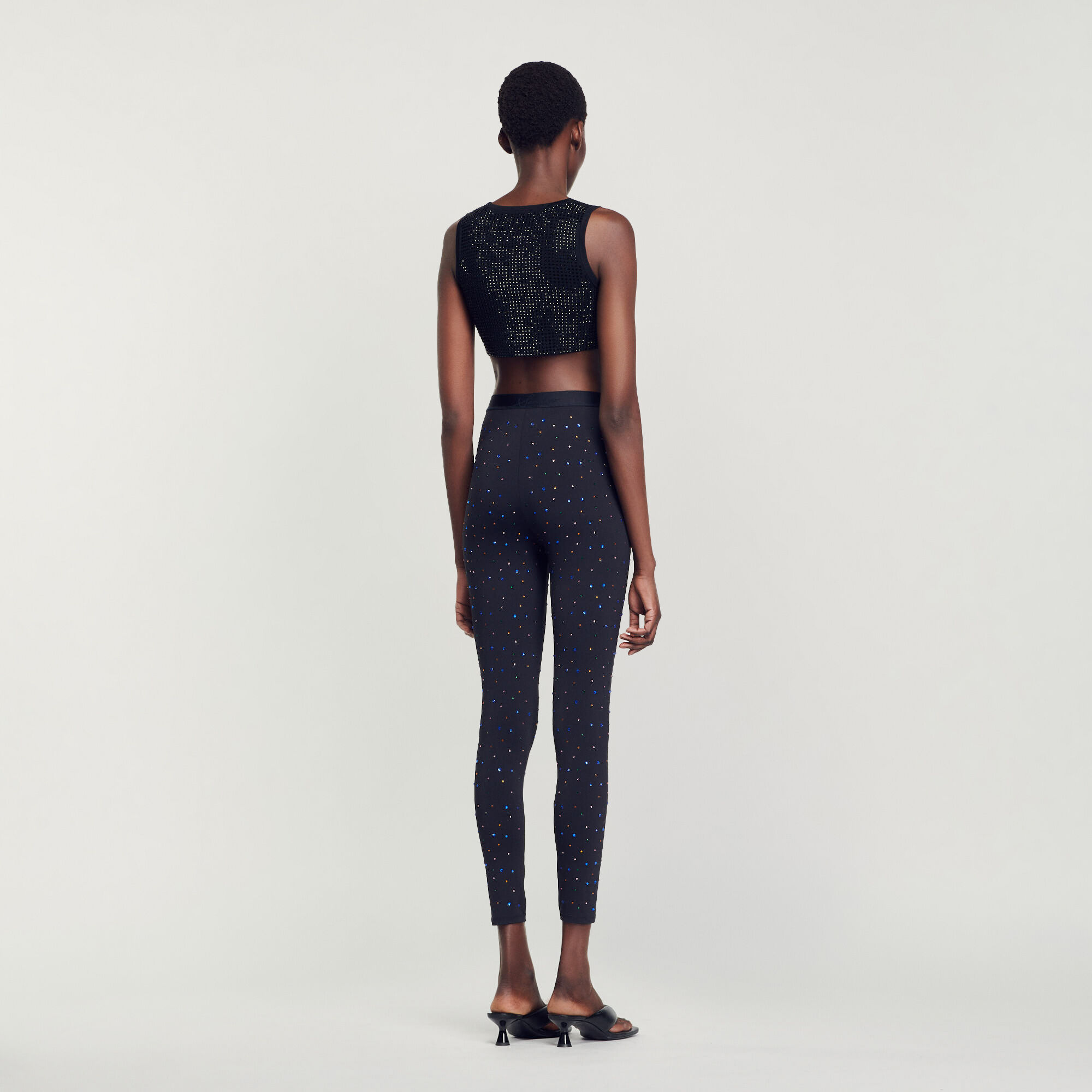 Legging shop strass femme