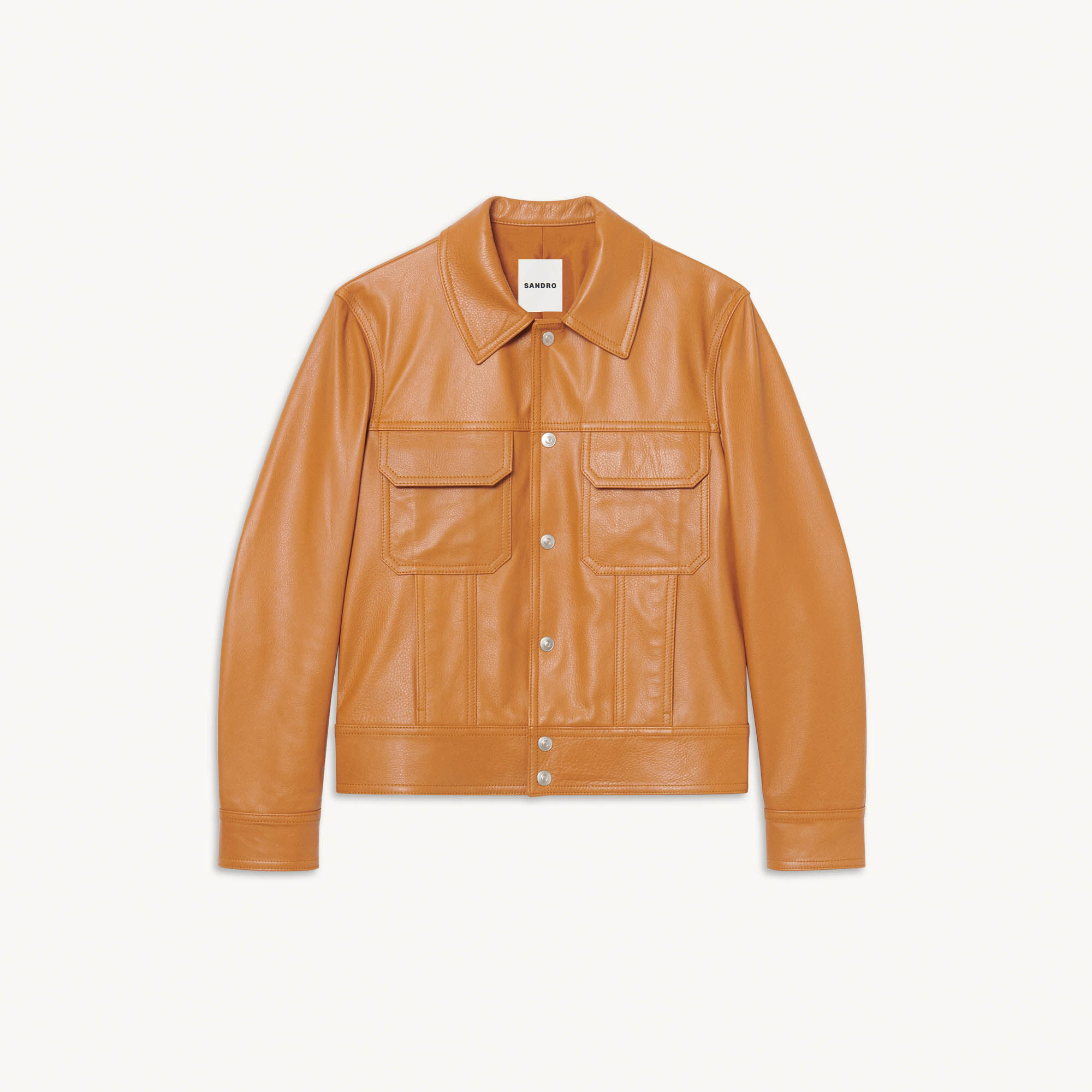 sandro suede jacket mens