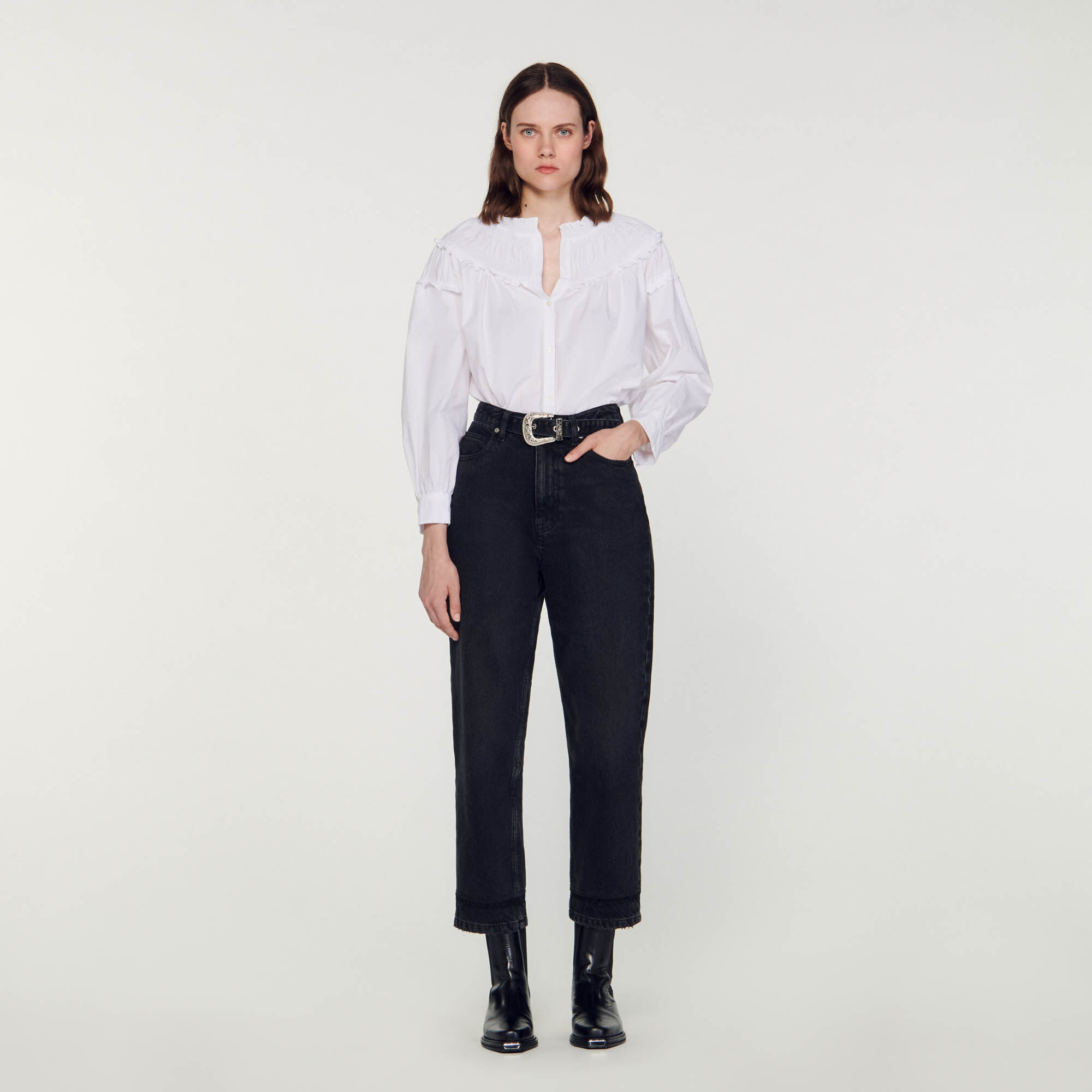 Sandro deals tops sale