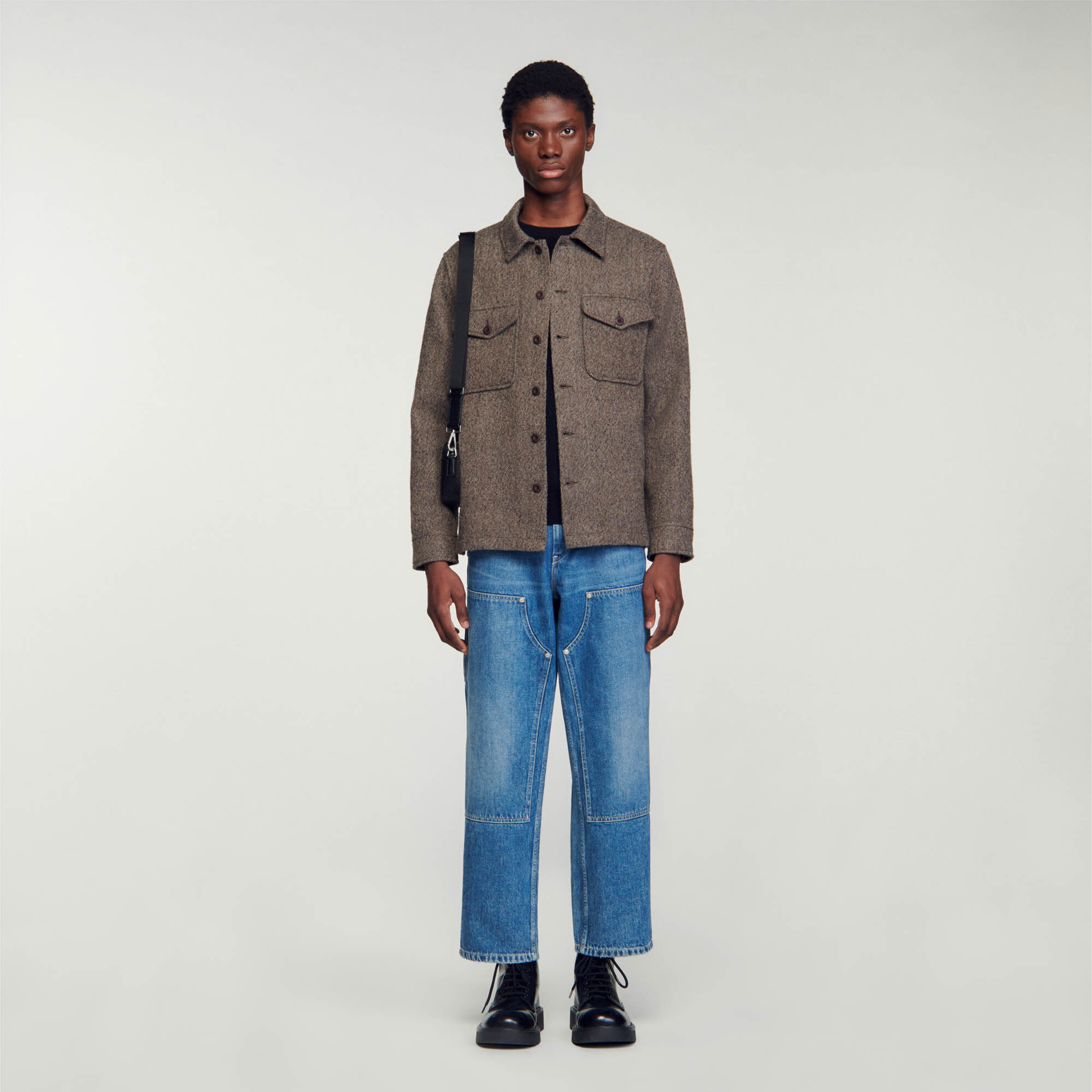 Wool over outlet shirt