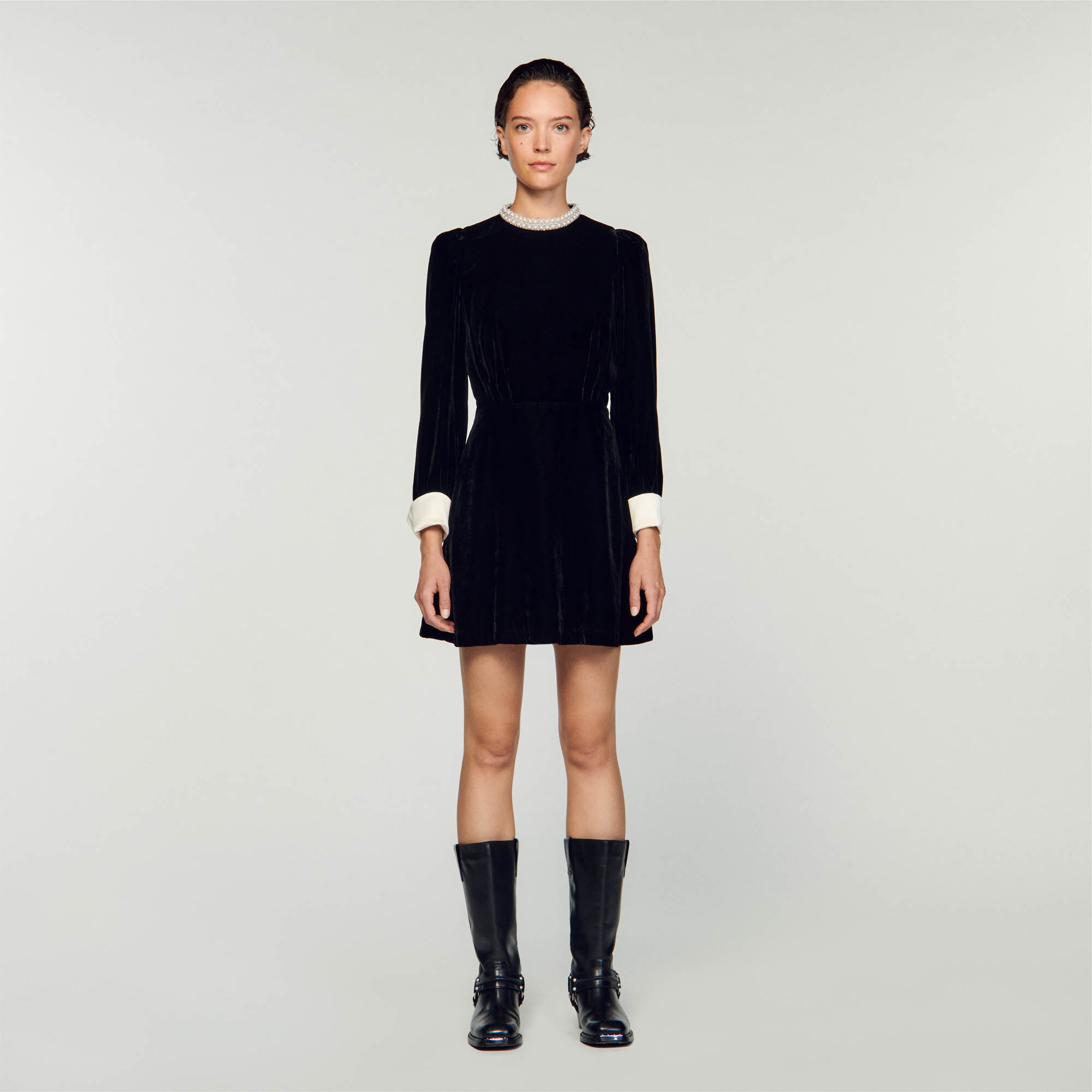 Black velvet deals dresses uk