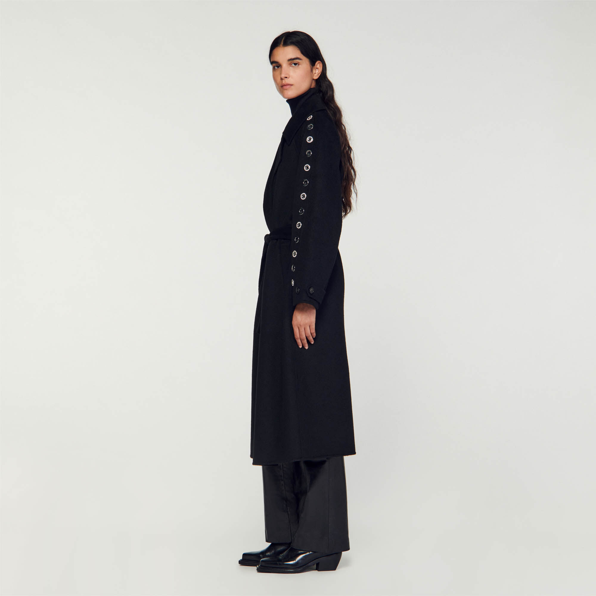 Trench coat sandro femme best sale