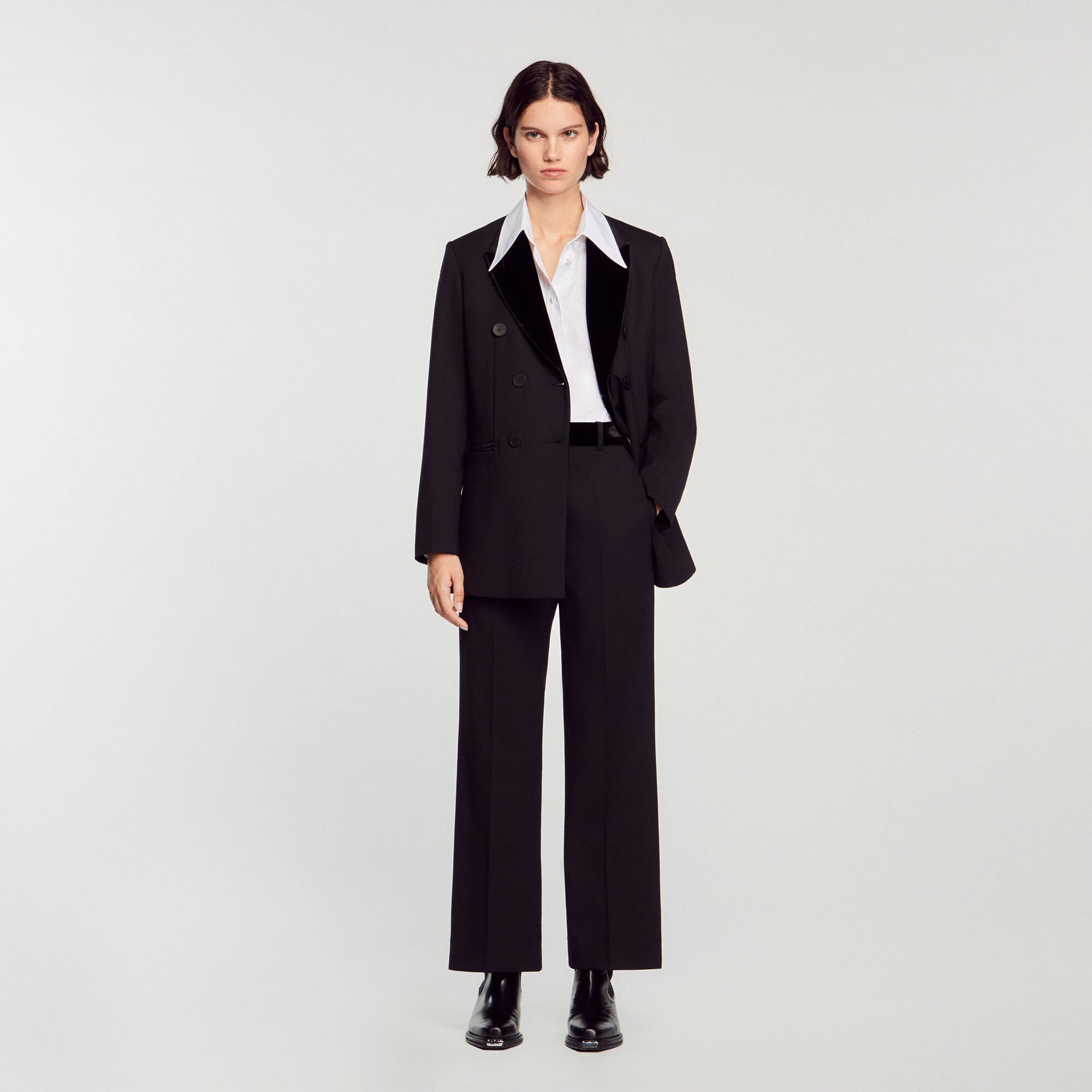 Pantalon sandro femme deals