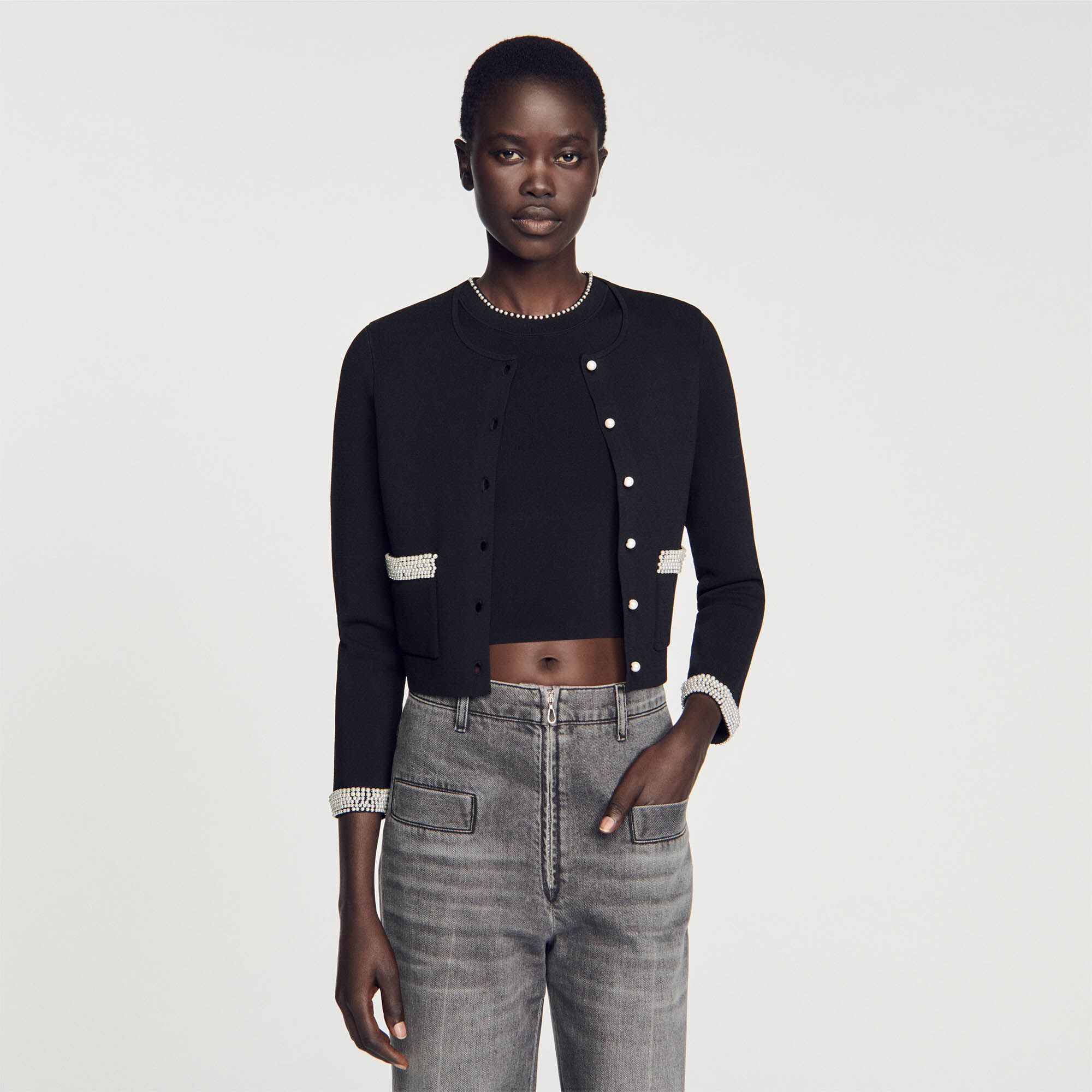 Cardigan sandro hotsell