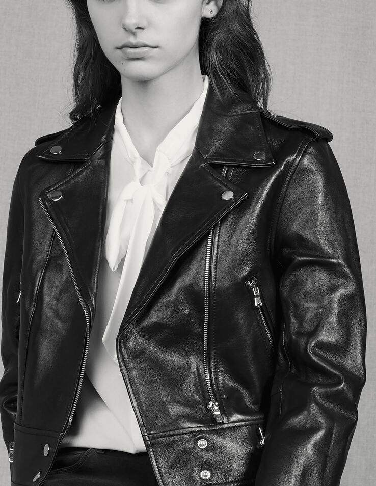 Short Leather Jacket