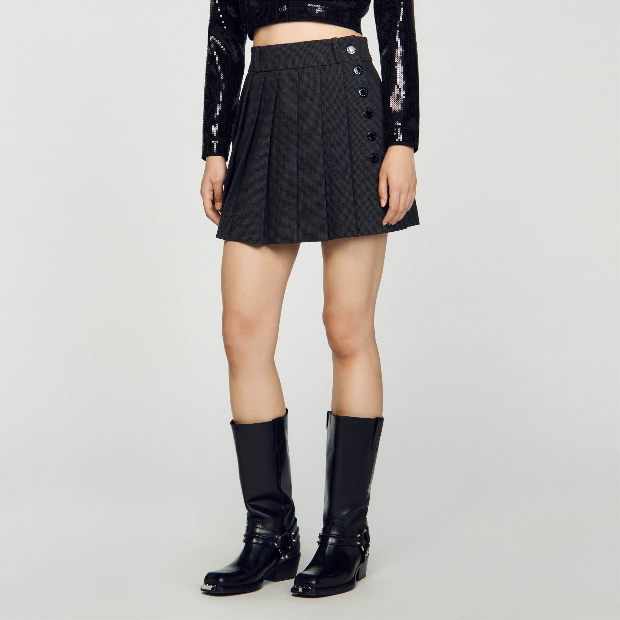 Mini kilt femme sale