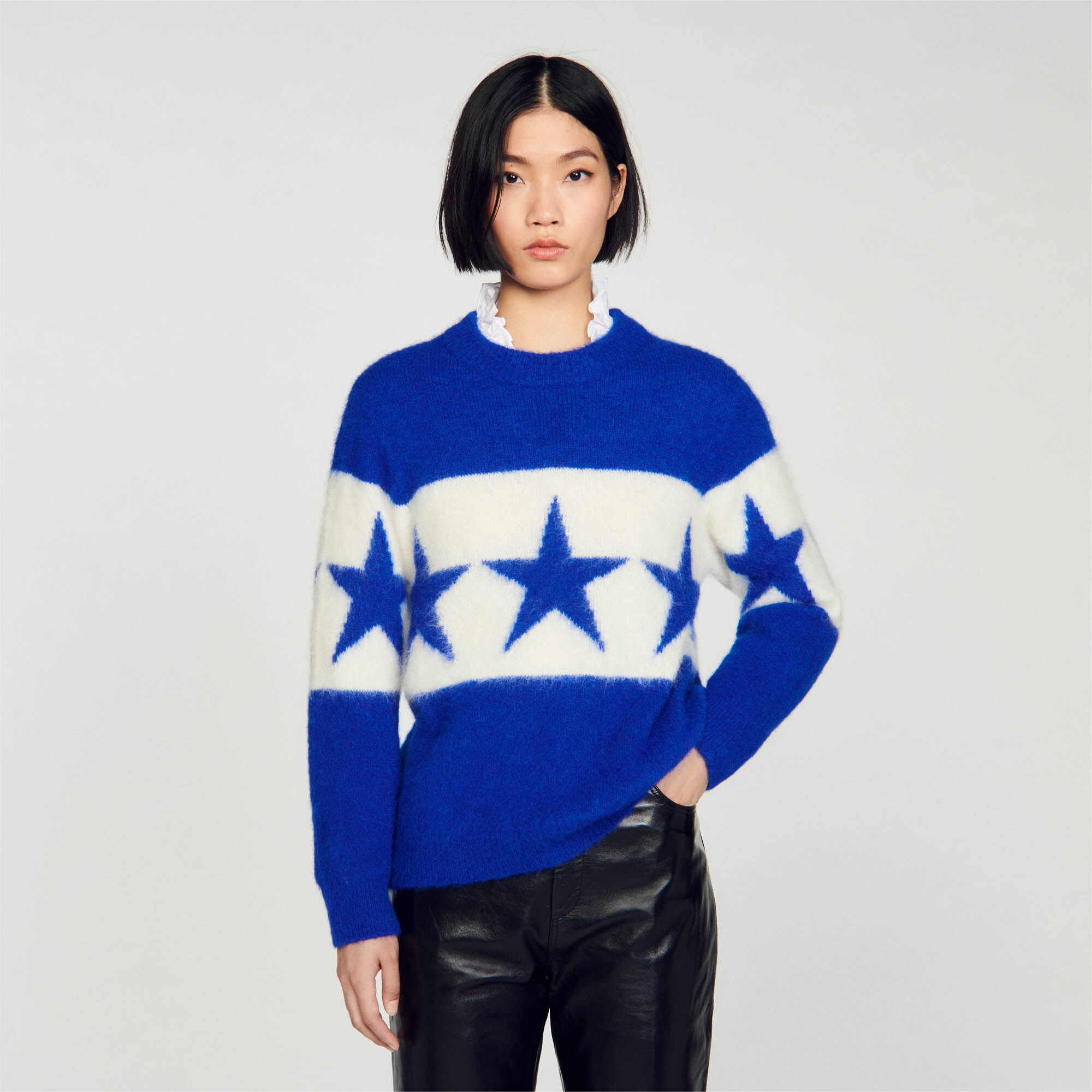 Starry knit jumper