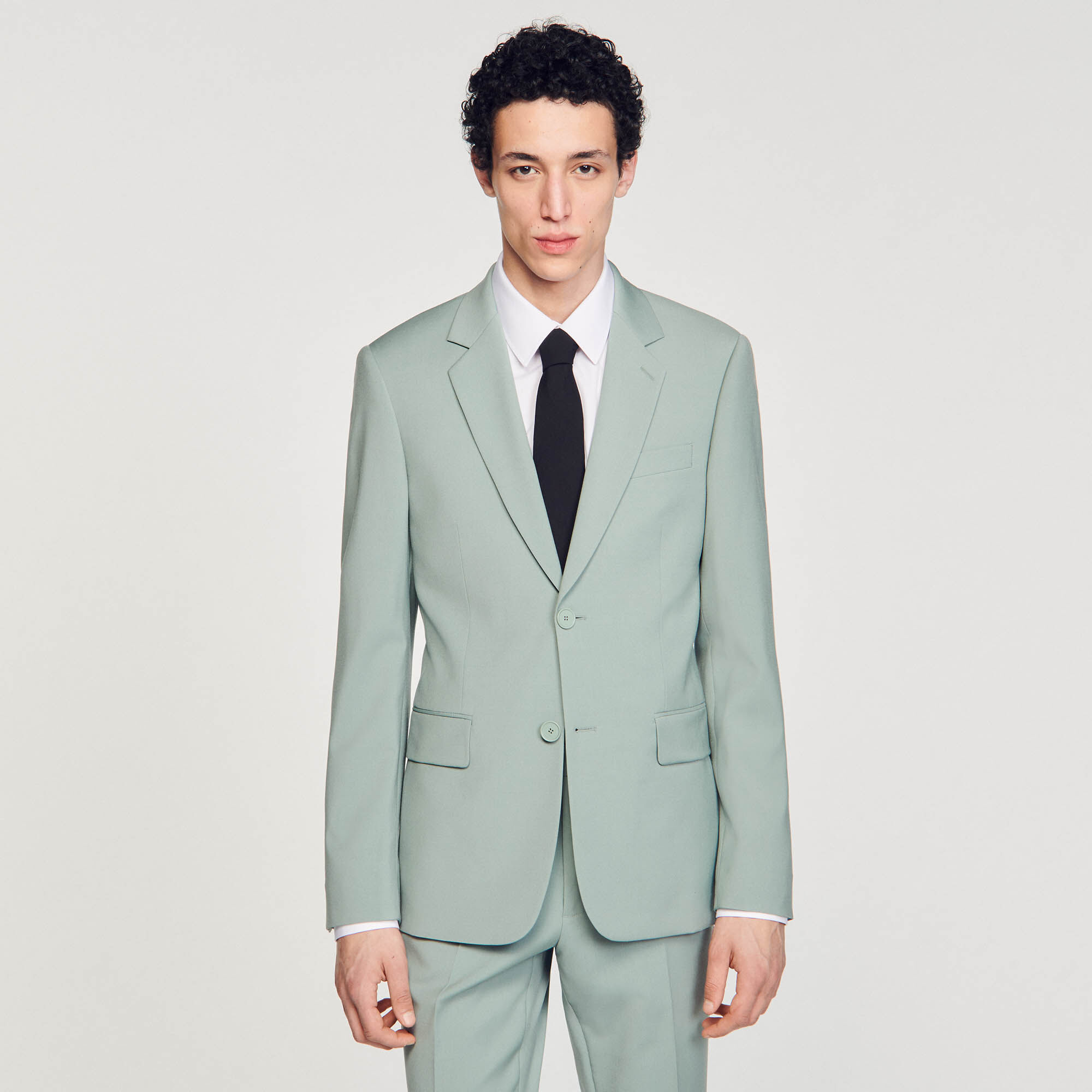 Wool suit jacket