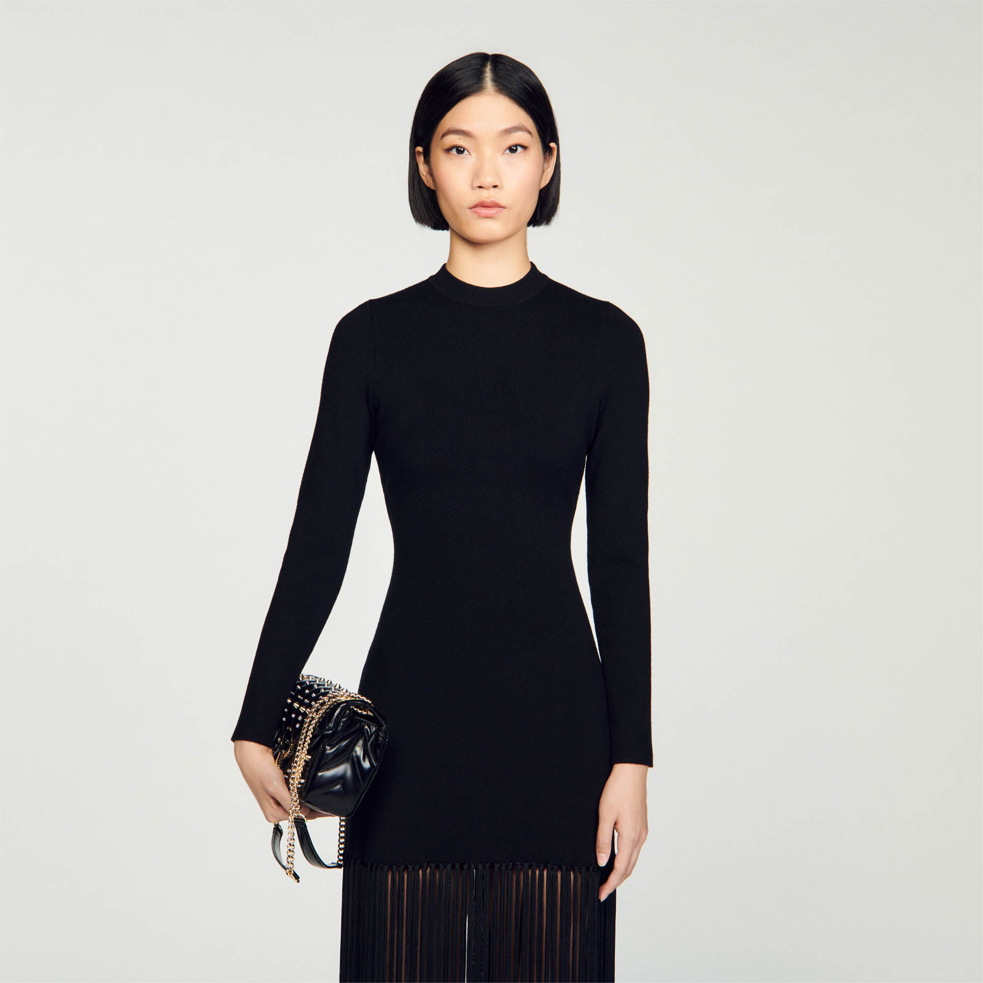 Maxi top robe noire
