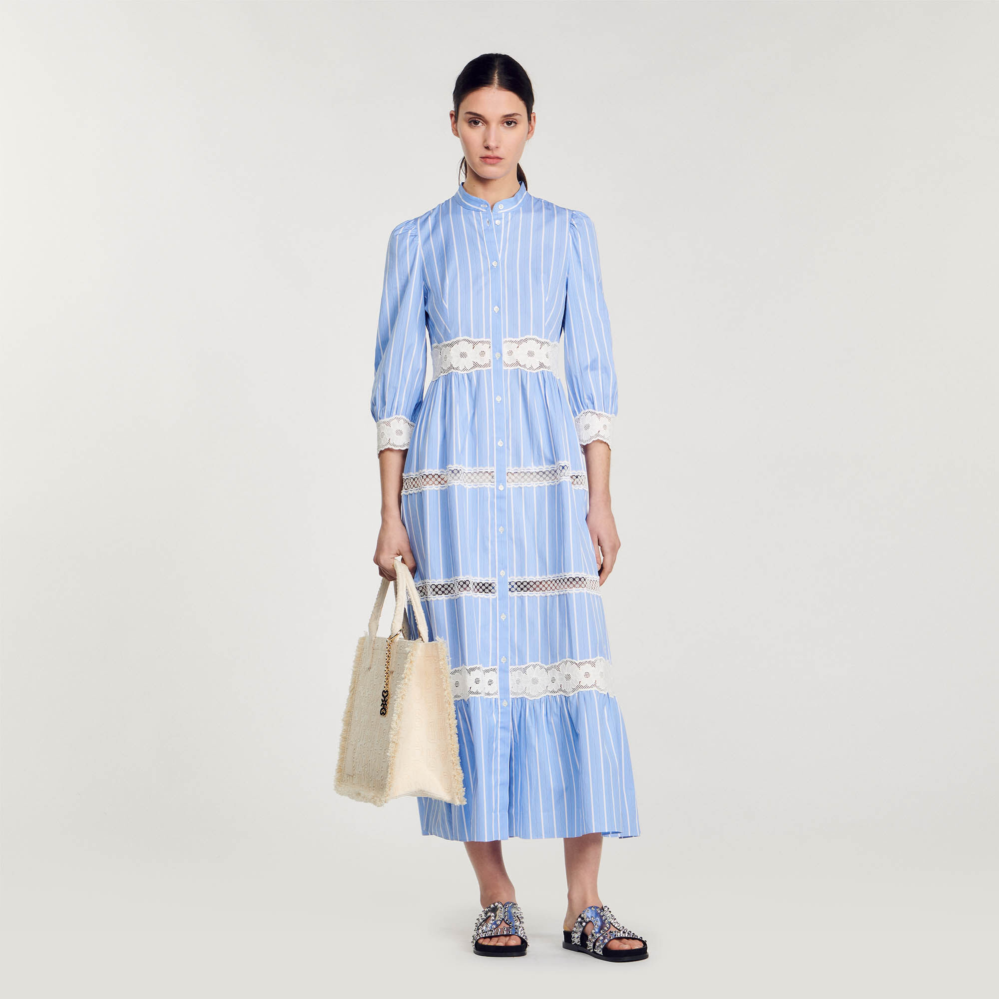 Robe sandro bleu top