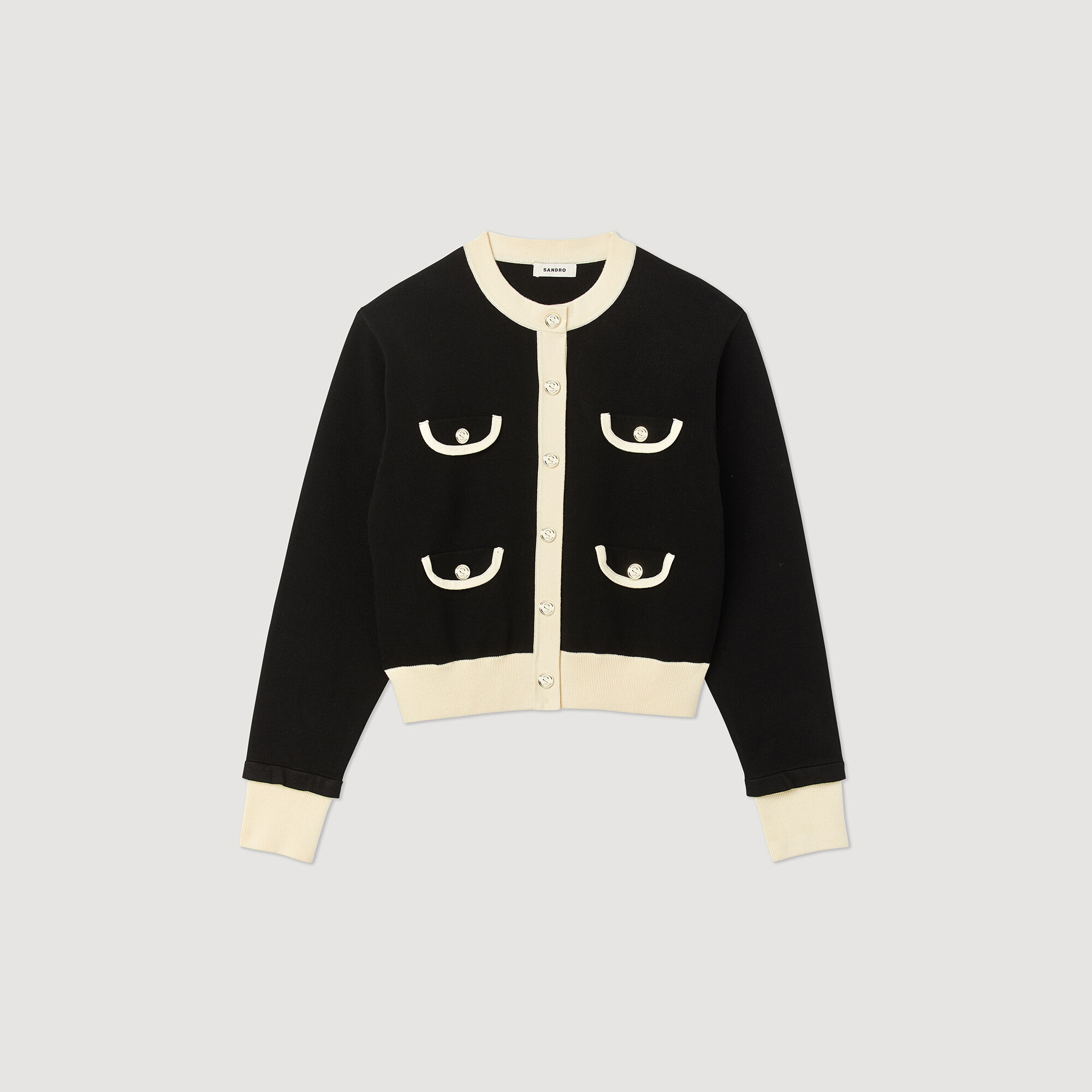 Fancy black cardigan shop