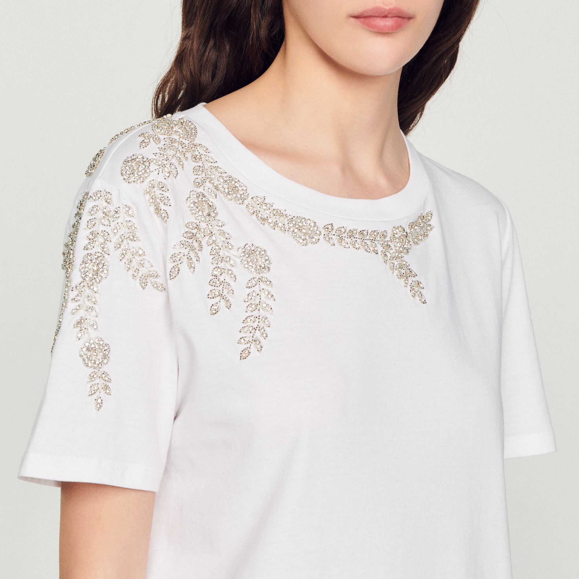 Tshirt strass hotsell