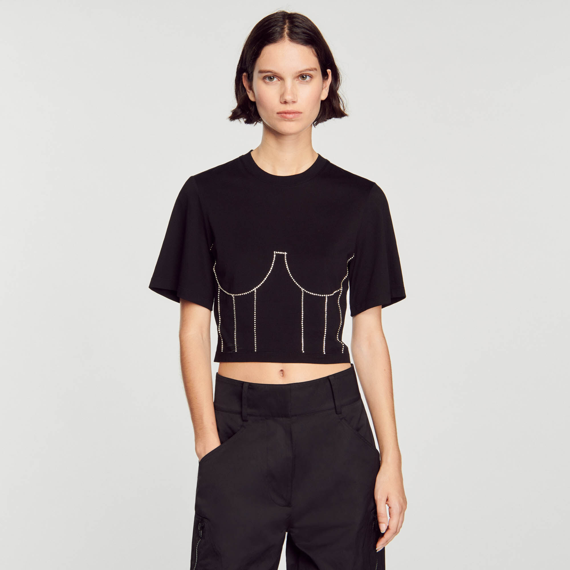 T shirt shop bustier femme