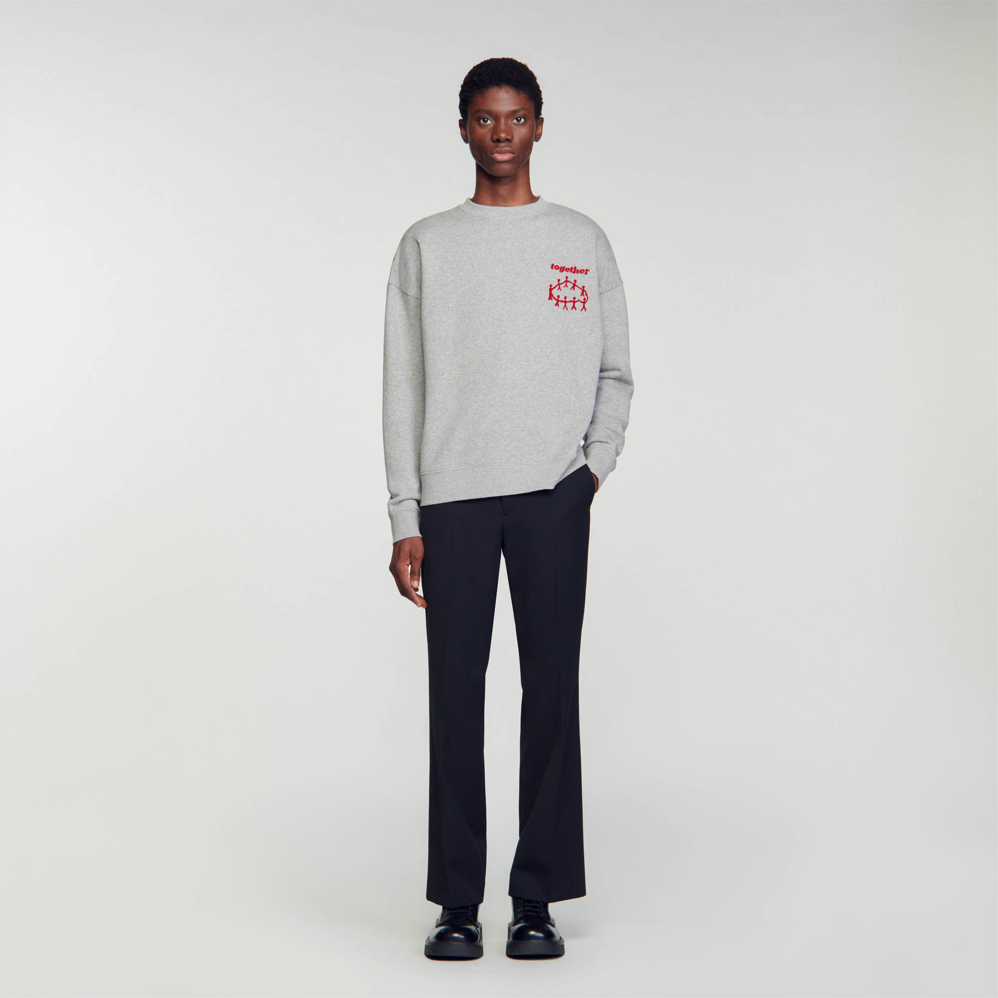 Slogan sweatshirts uk outlet