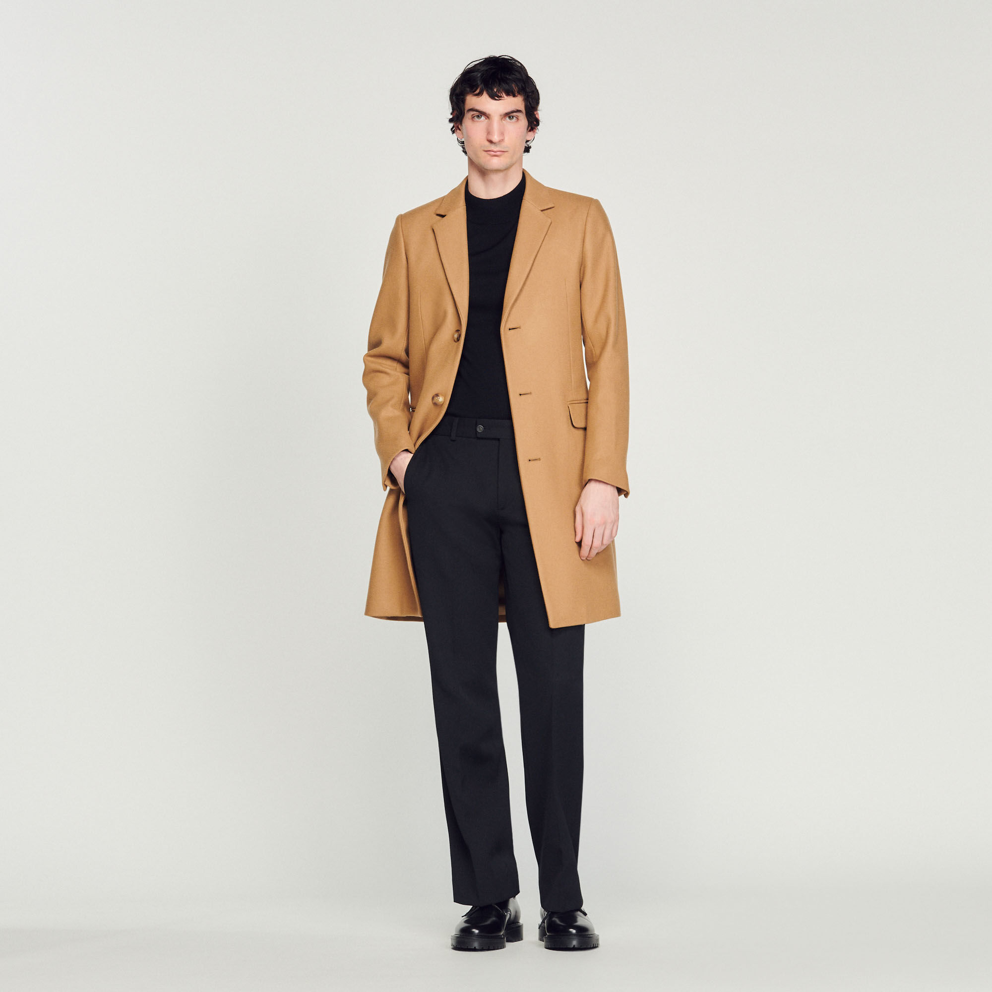 Wool coats for Coats Jackets Discover Sandro Paris Wool coats