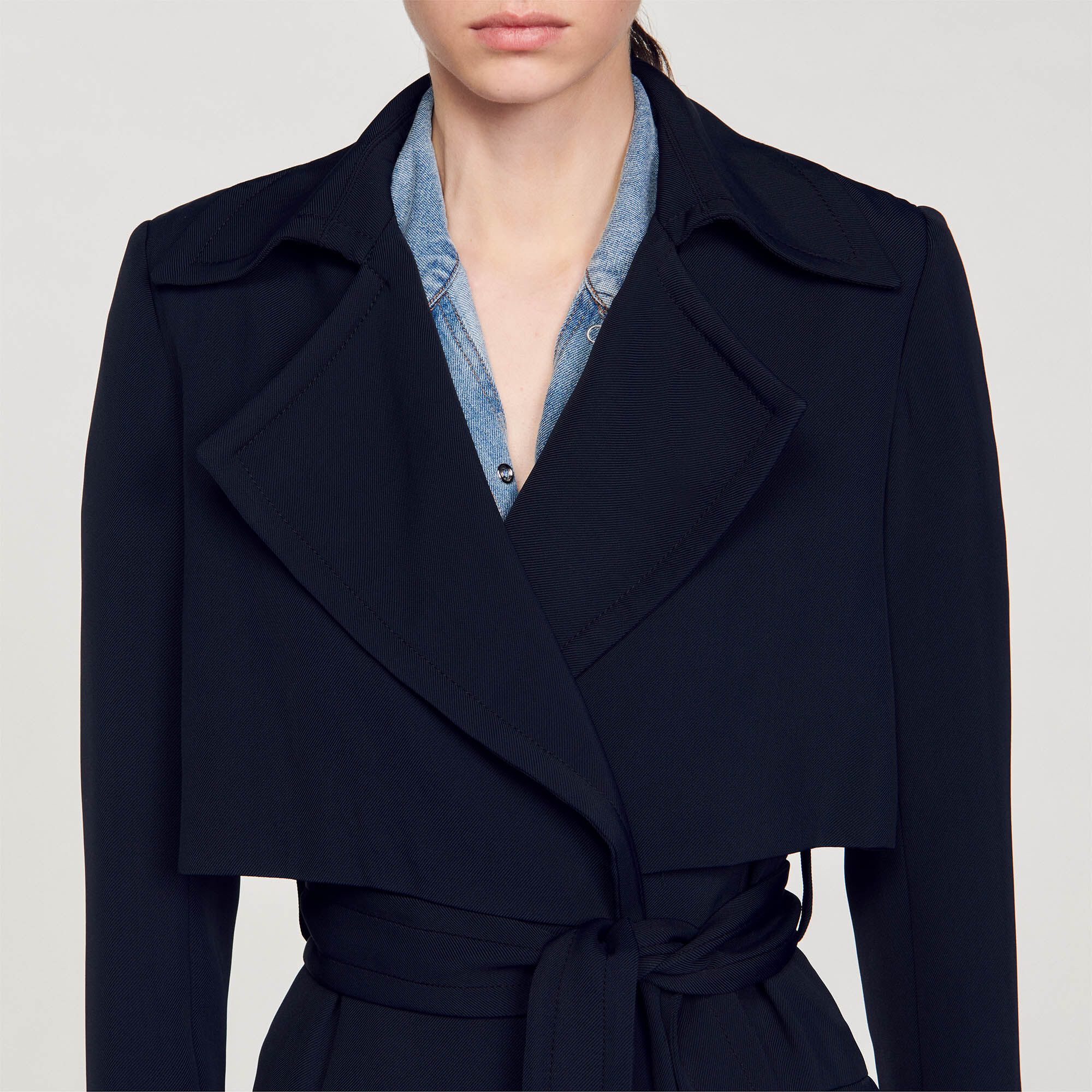 Trench coat sandro femme deals