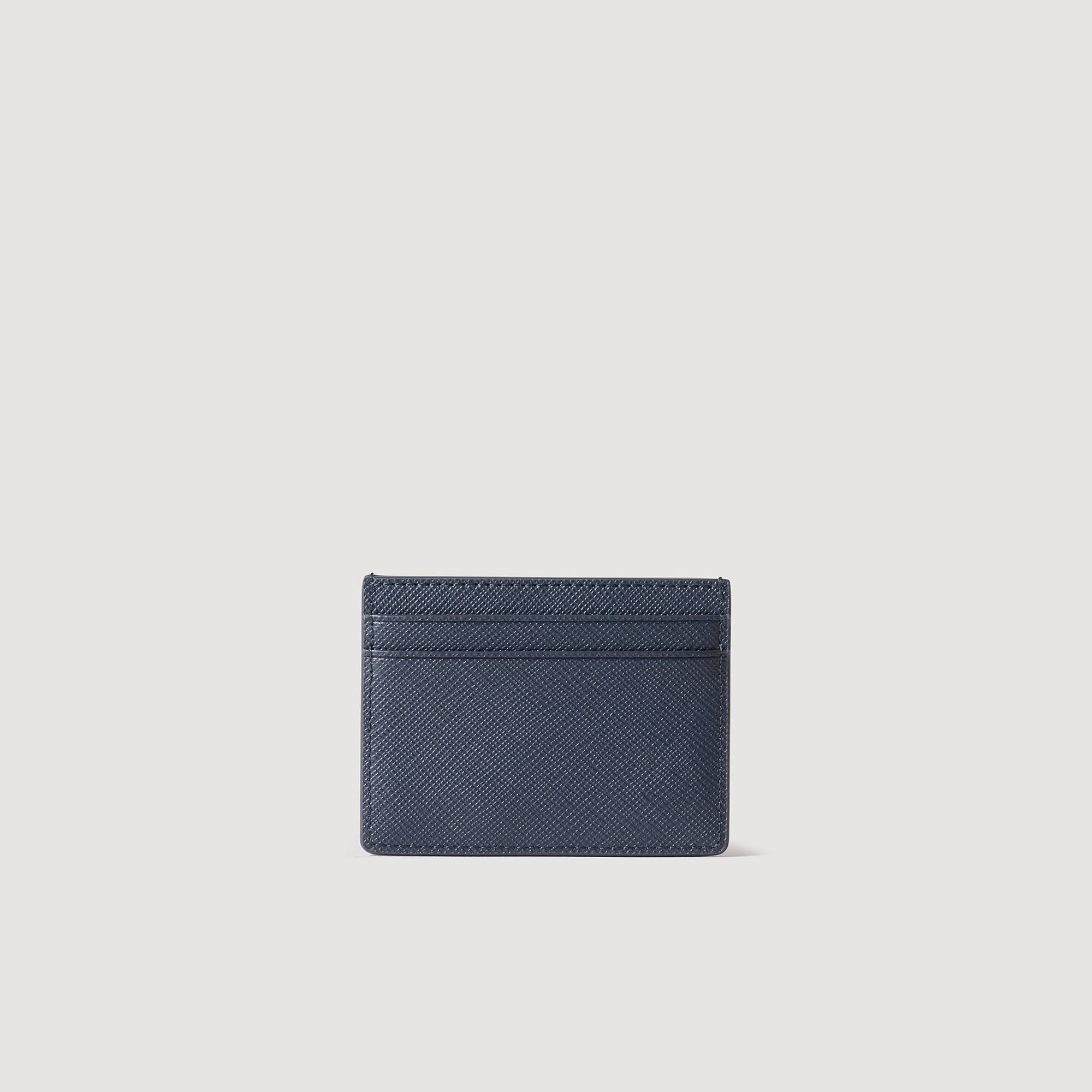 Saffiano leather on sale card holder