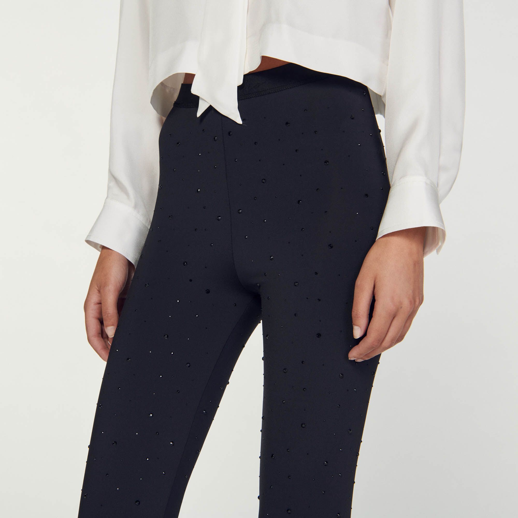 Legging online strass femme