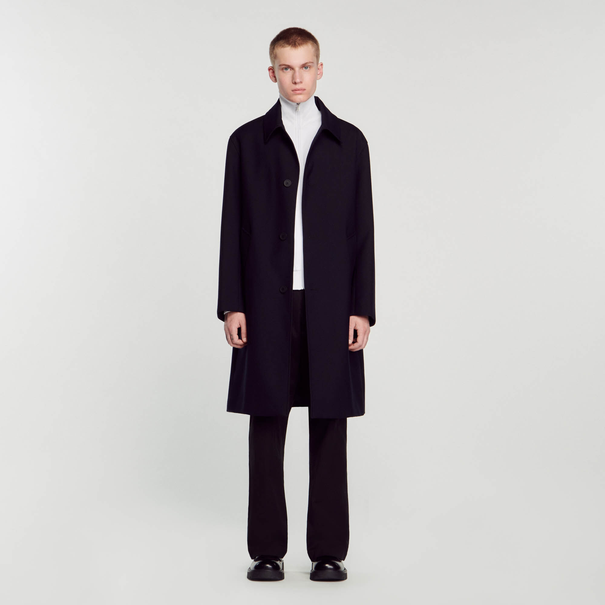 Overcoat SHPMA00327 Coats Jackets Sandro Paris