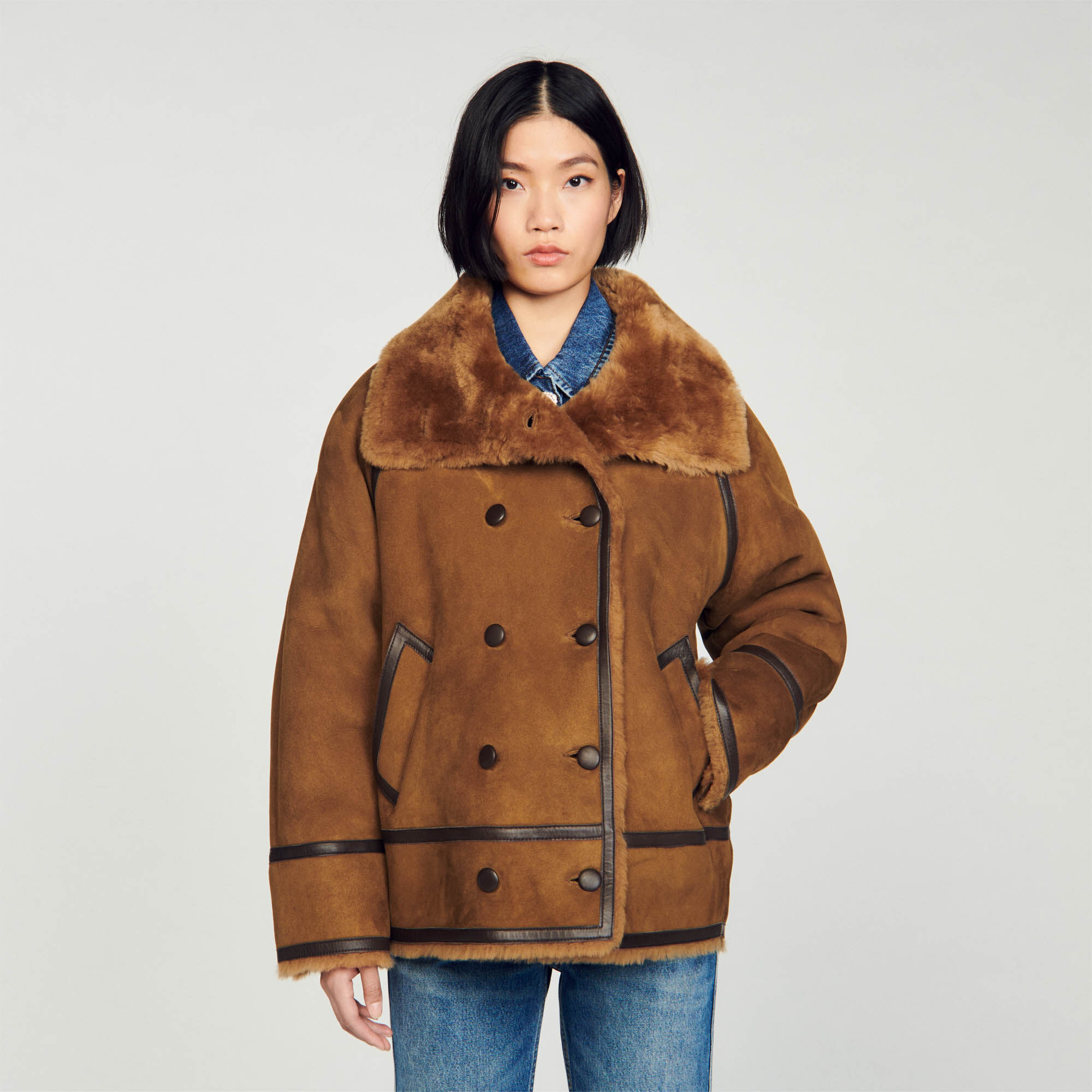 Sandro hot sale paris coat